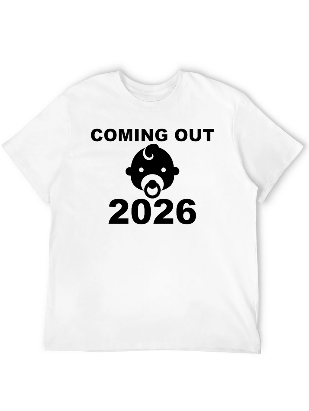 Coming Out 2026 Baby Bodysuit Announcement