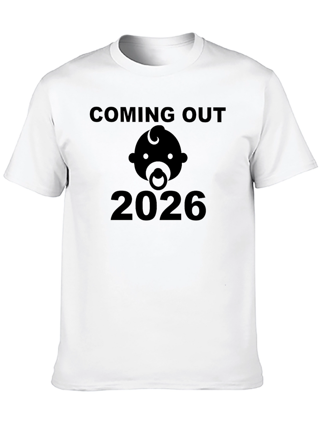Coming Out 2026 Baby Bodysuit Announcement