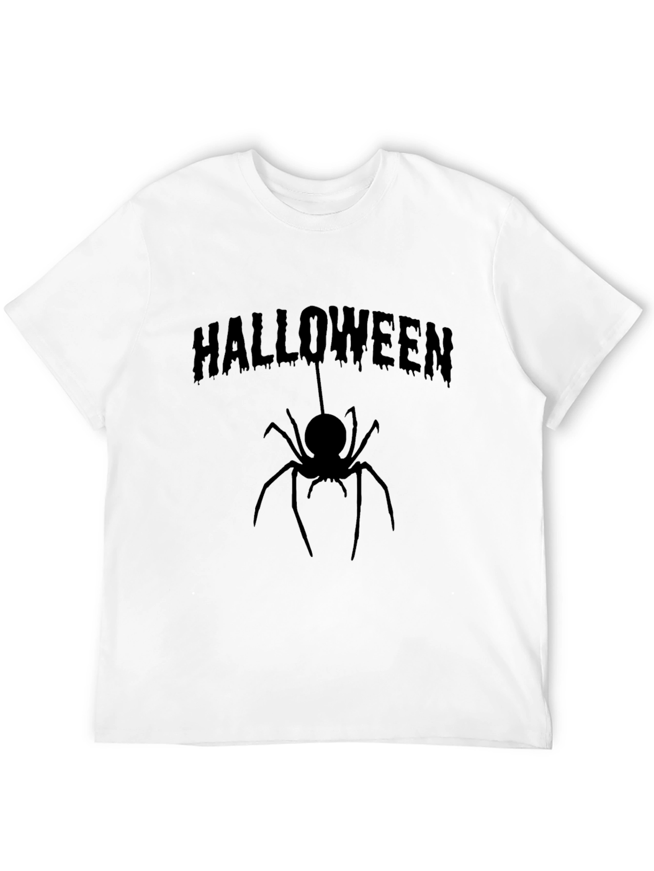 Halloween Spider Graphic T-Shirt