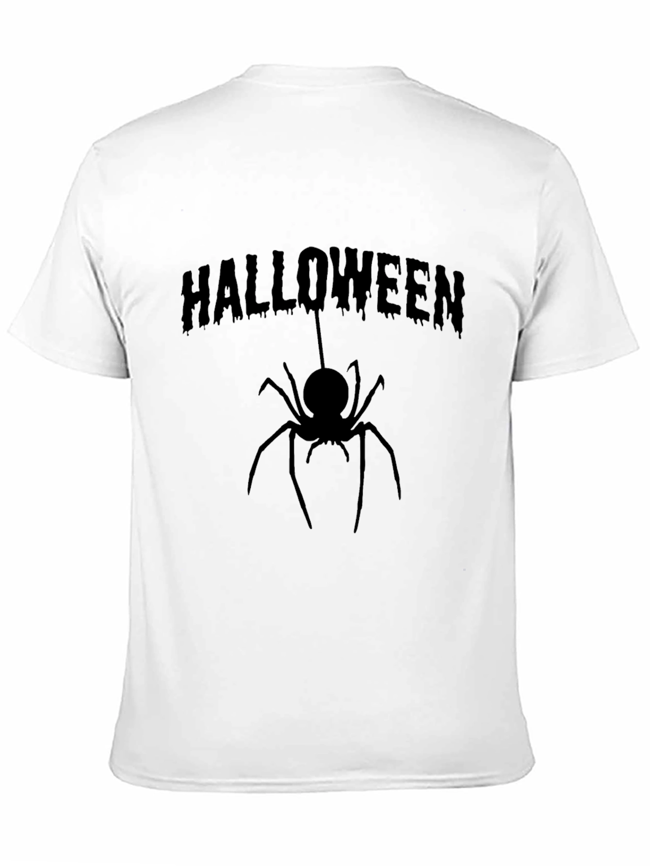 Halloween Spider Graphic T-Shirt