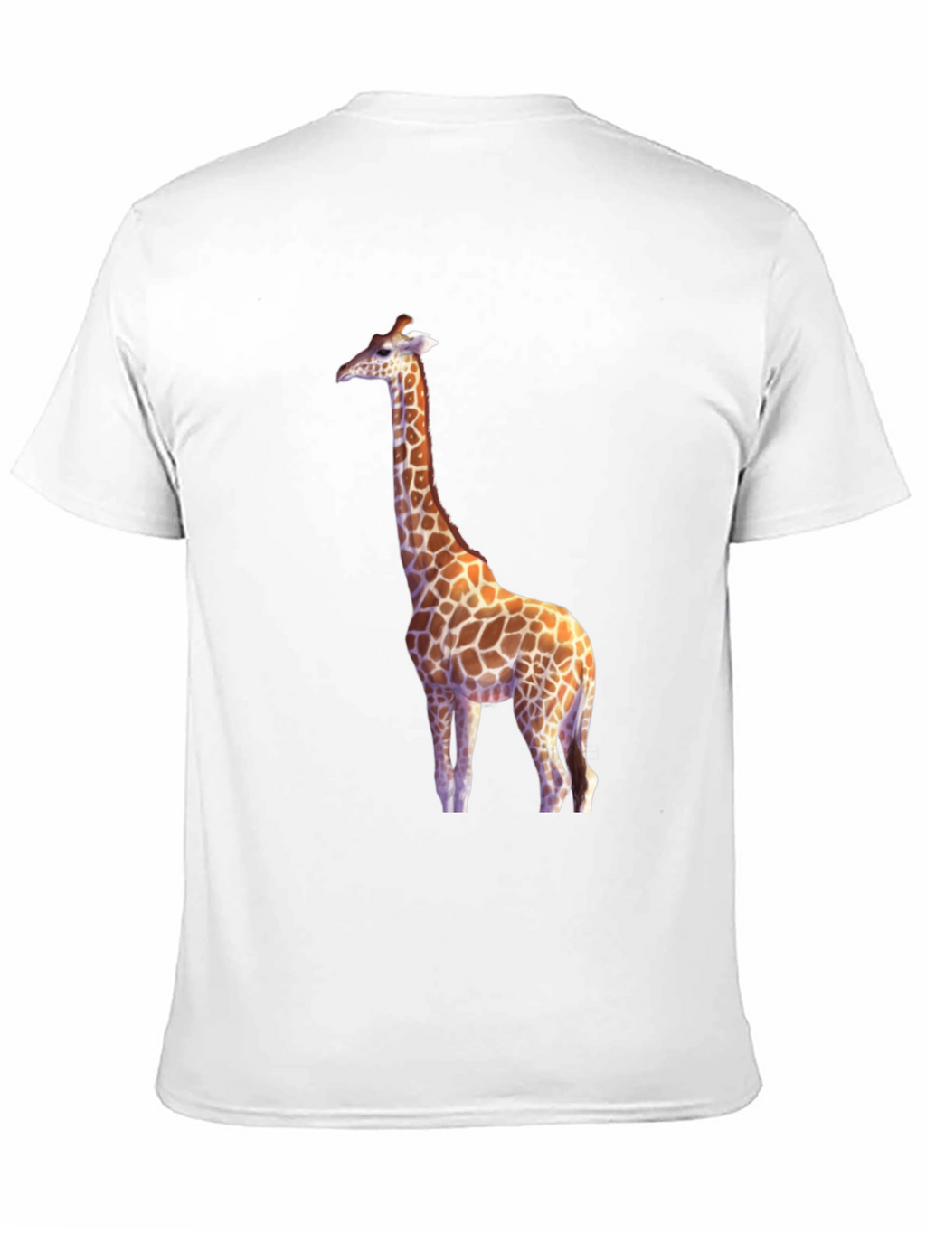 Giraffe Graphic Black T-Shirt