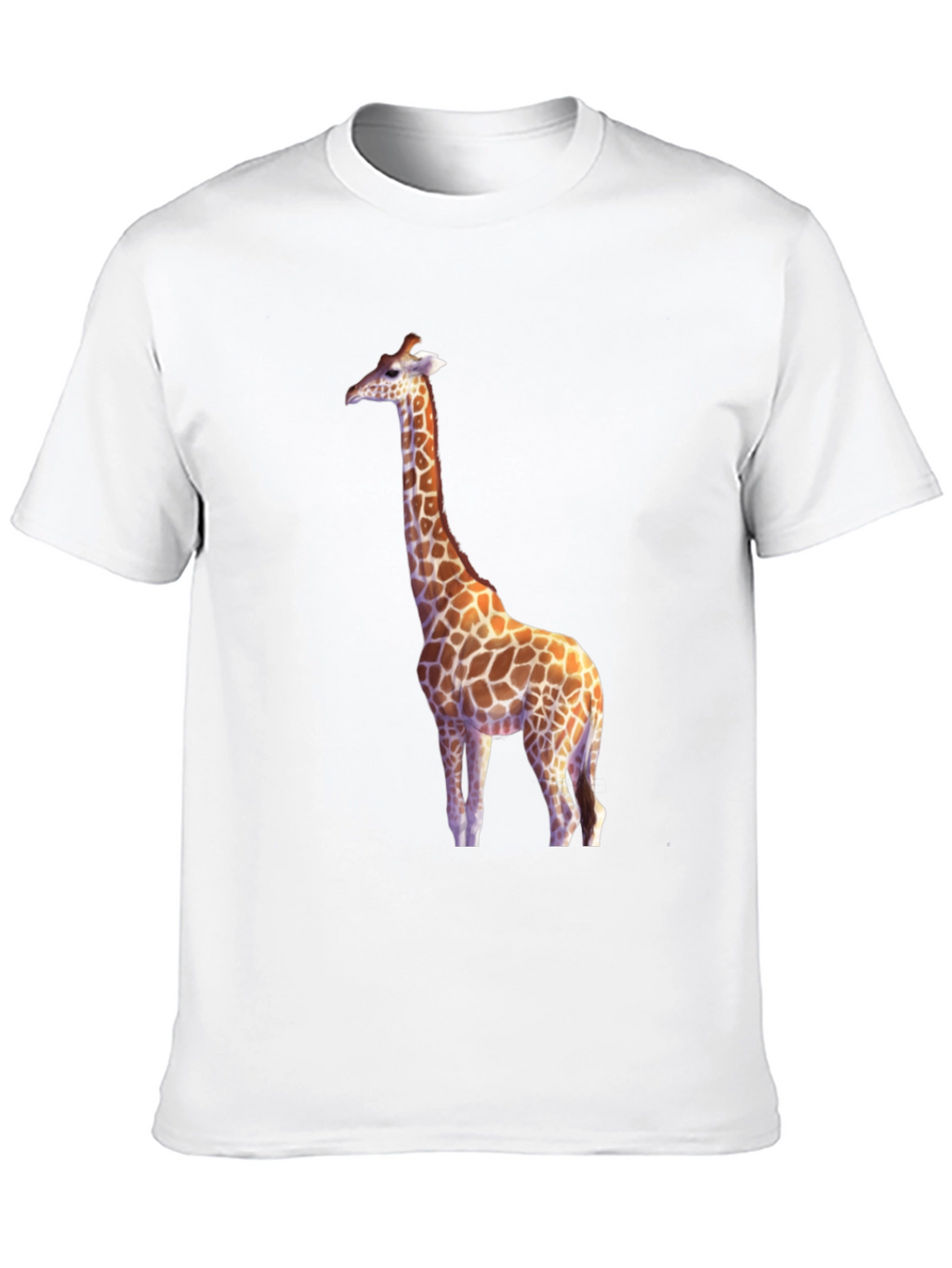 Giraffe Graphic Black T-Shirt