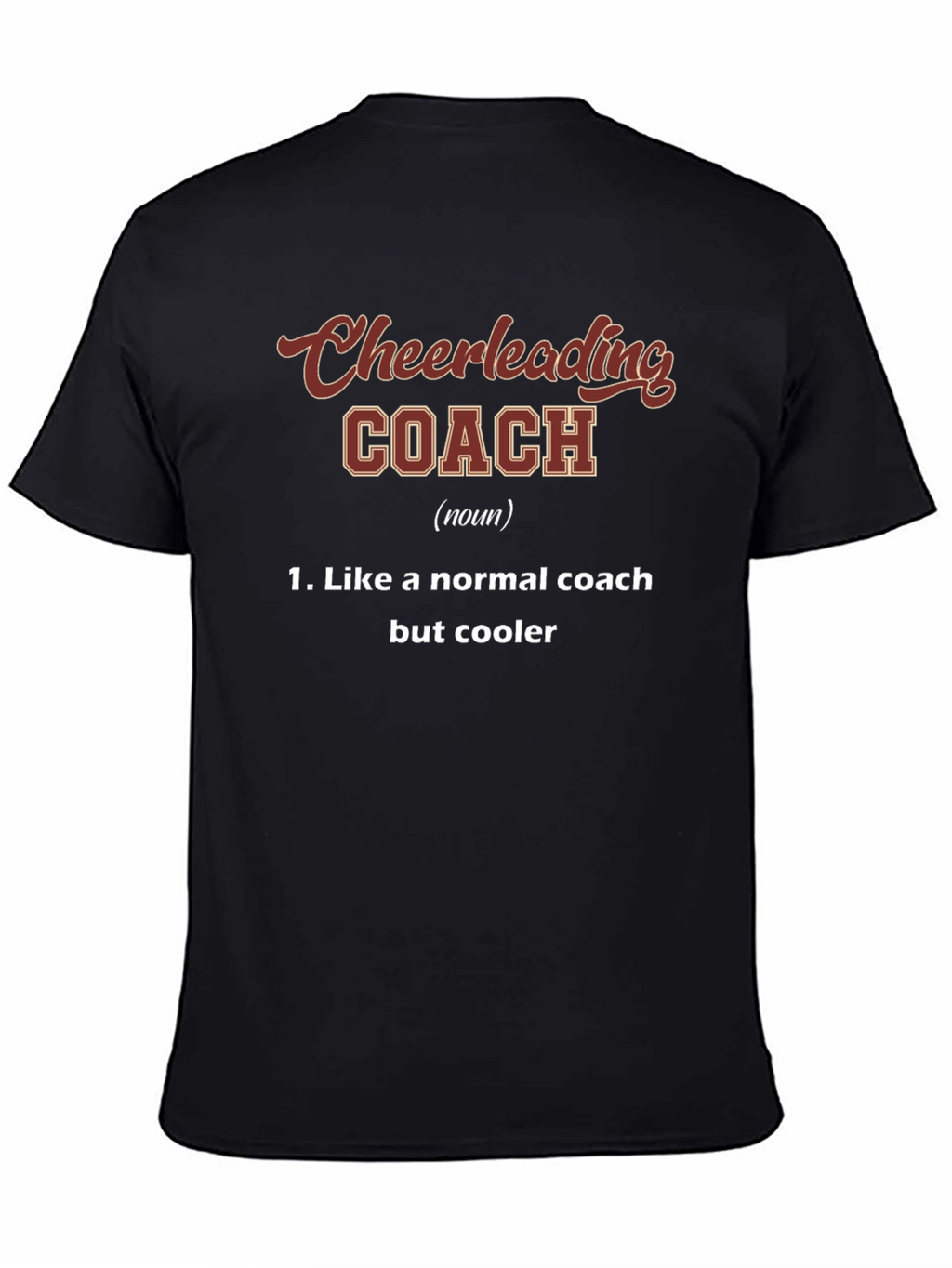 Cheerleading Coach Definition Graphic T-Shirt