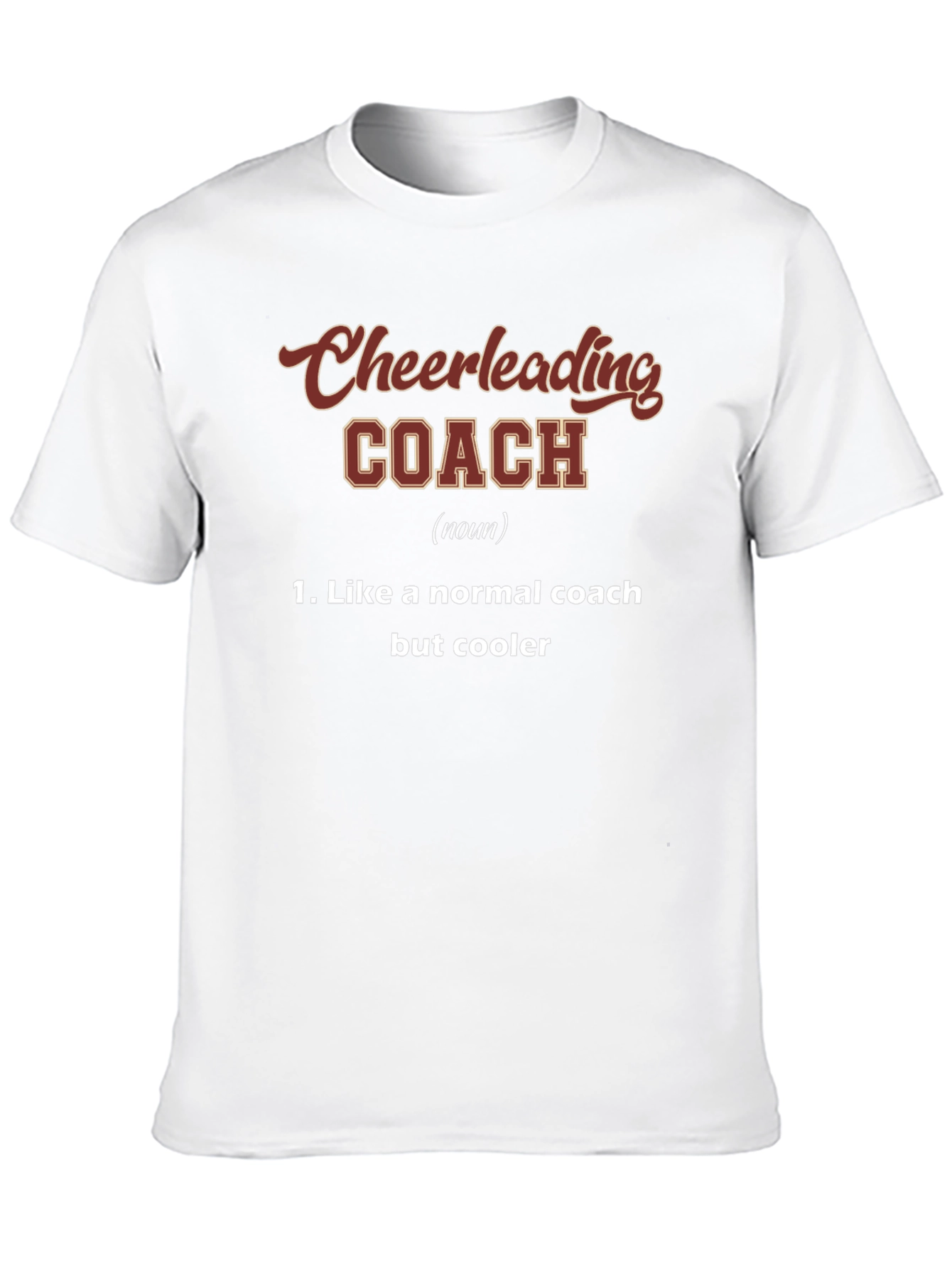 Cheerleading Coach Definition Graphic T-Shirt