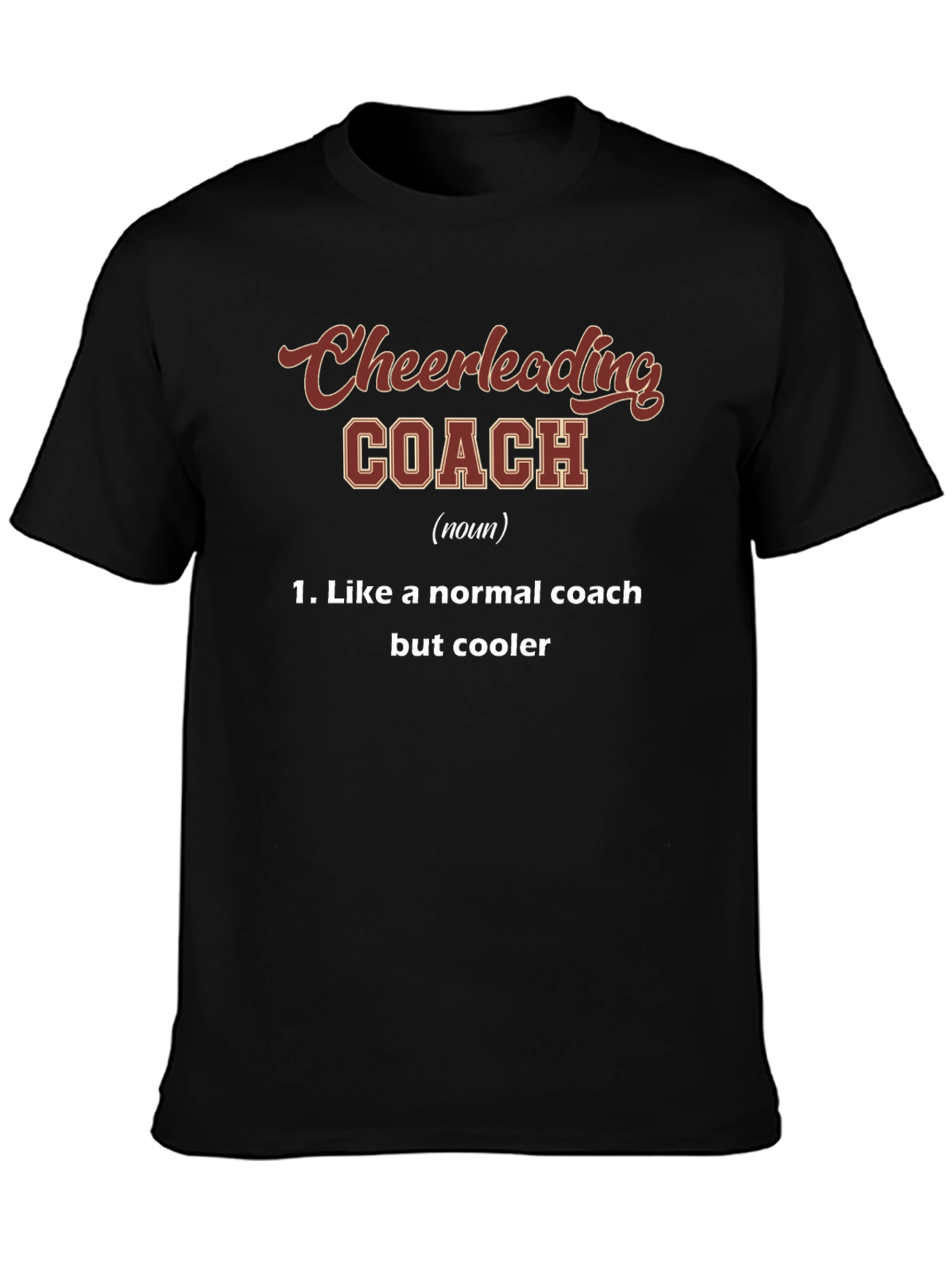 Cheerleading Coach Definition Graphic T-Shirt