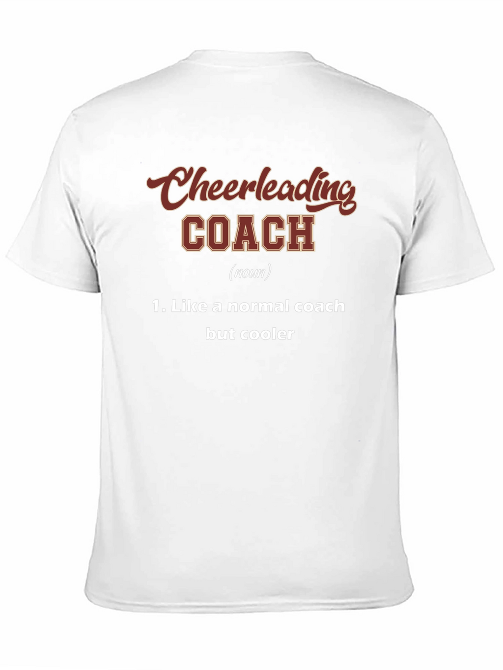 Cheerleading Coach Definition Graphic T-Shirt
