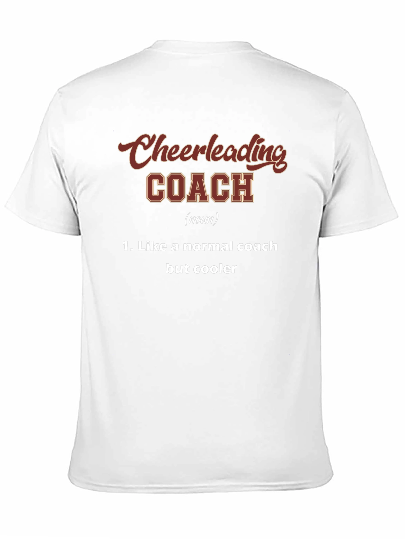 Cheerleading Coach Definition Graphic T-Shirt