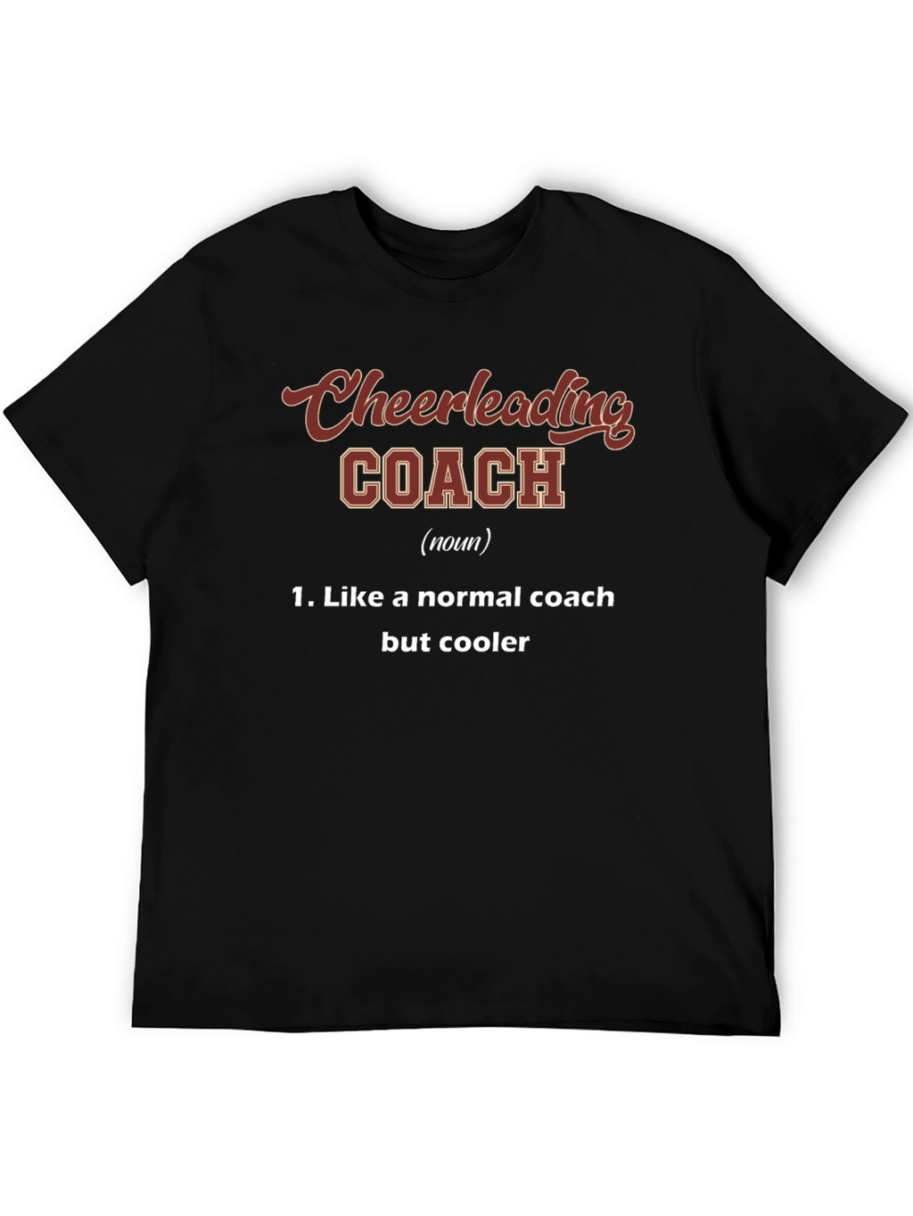 Cheerleading Coach Definition Graphic T-Shirt