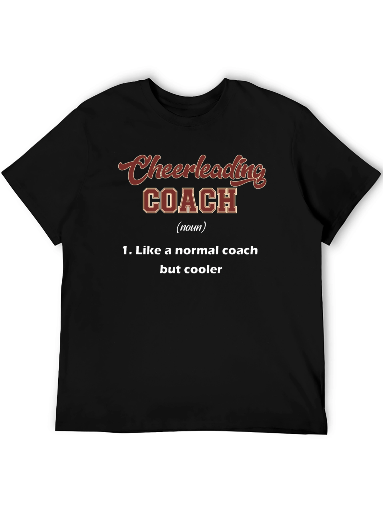 Cheerleading Coach Definition Graphic T-Shirt