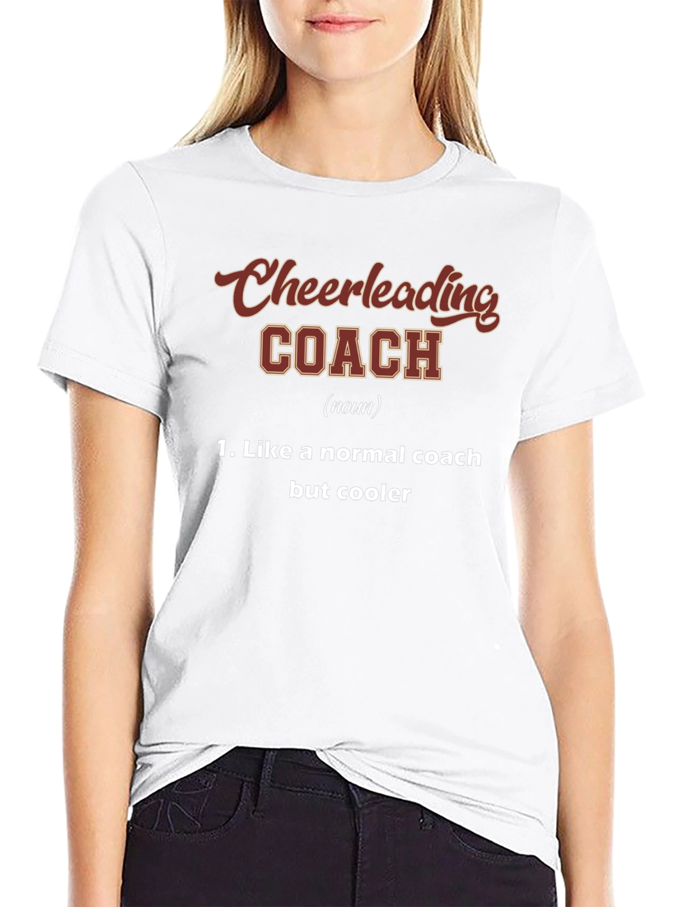 Cheerleading Coach Definition Graphic T-Shirt