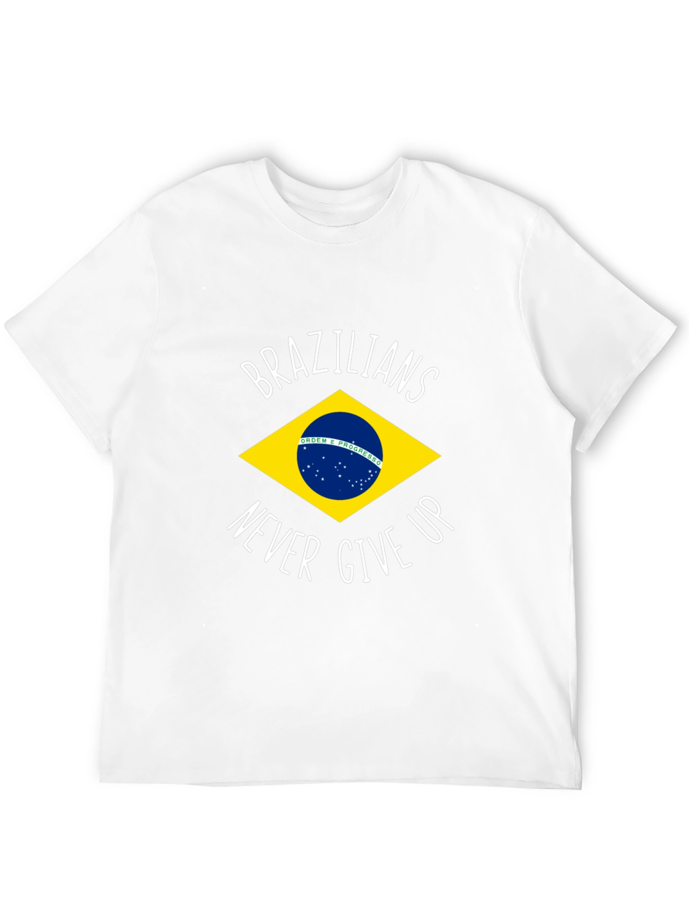 Brazilian Pride T-Shirt - Never Give Up