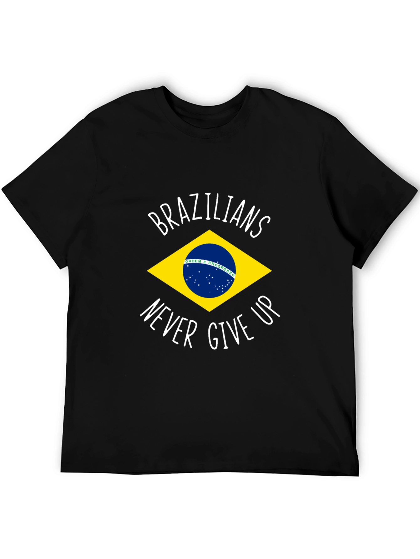 Brazilian Pride T-Shirt - Never Give Up