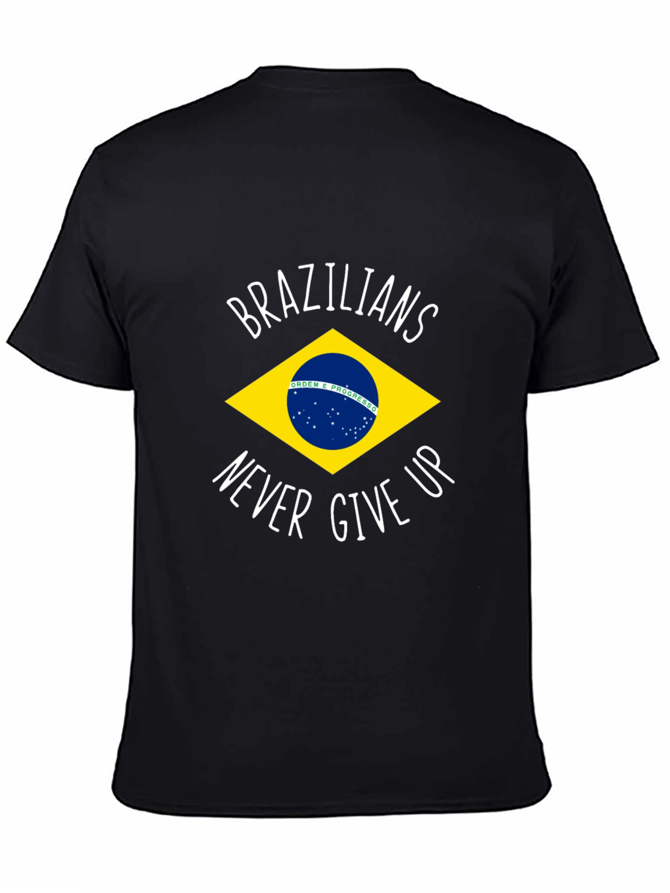 Brazilian Pride T-Shirt - Never Give Up