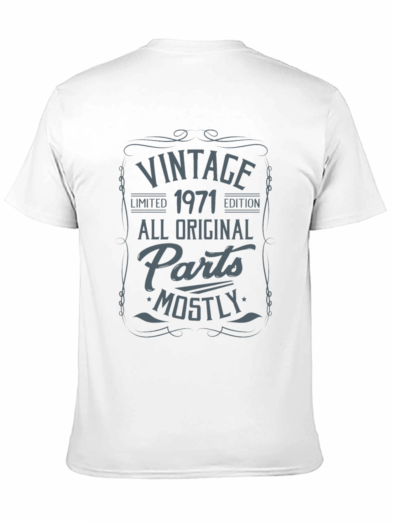 Vintage 1971 All Original Parts Mostly T-Shirt