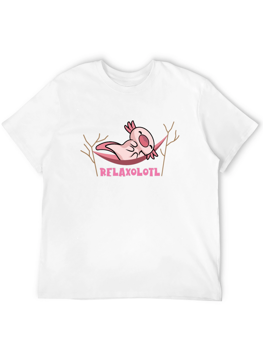 Relaxolotl T-Shirt - Funny Axolotl Hammock Tee