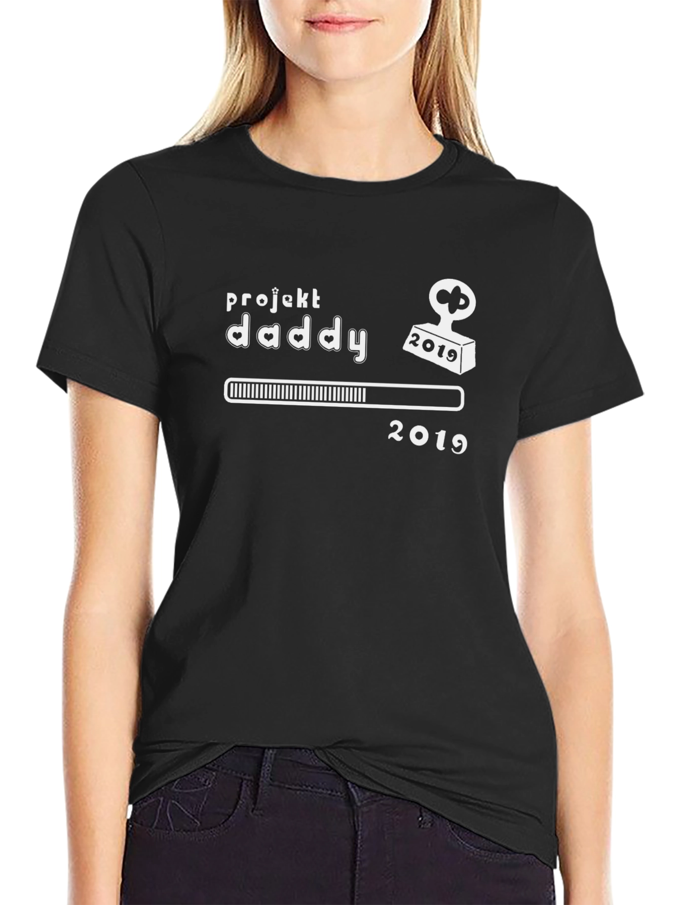 Project Daddy Loading 2019 T-Shirt New Dad Gift