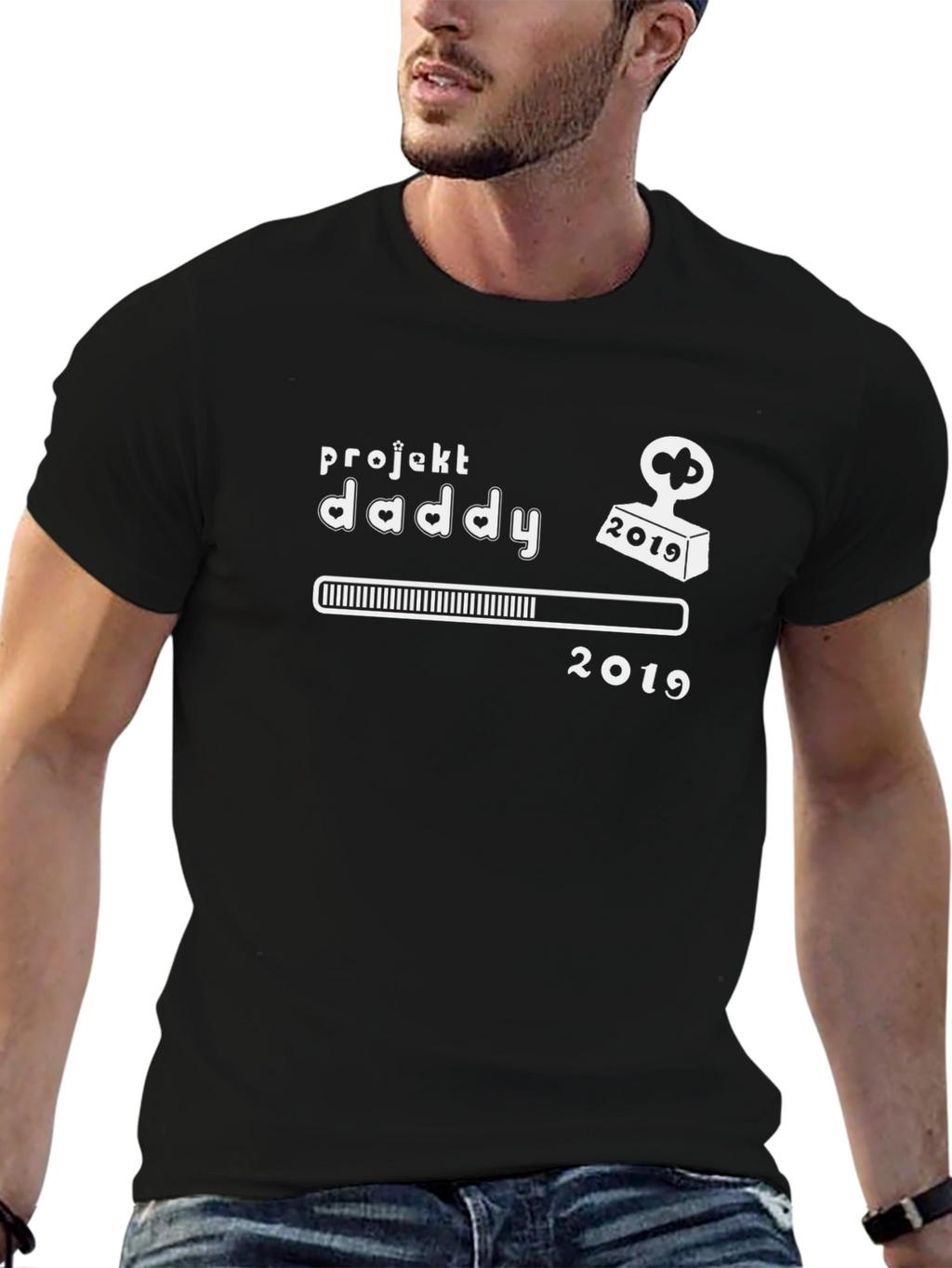 Project Daddy Loading 2019 T-Shirt New Dad Gift