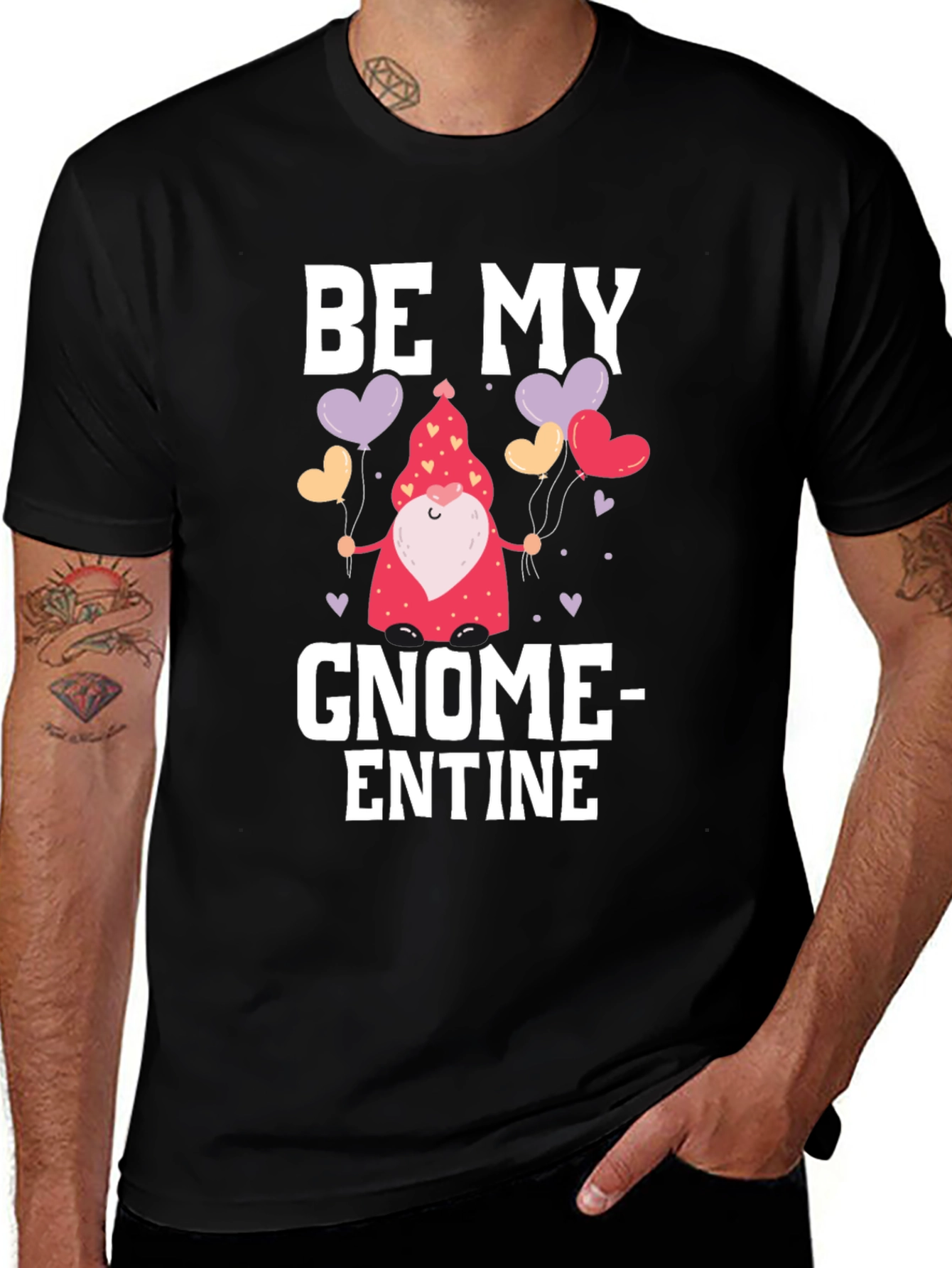 Be My Gnome-entine Valentines Day T-Shirt