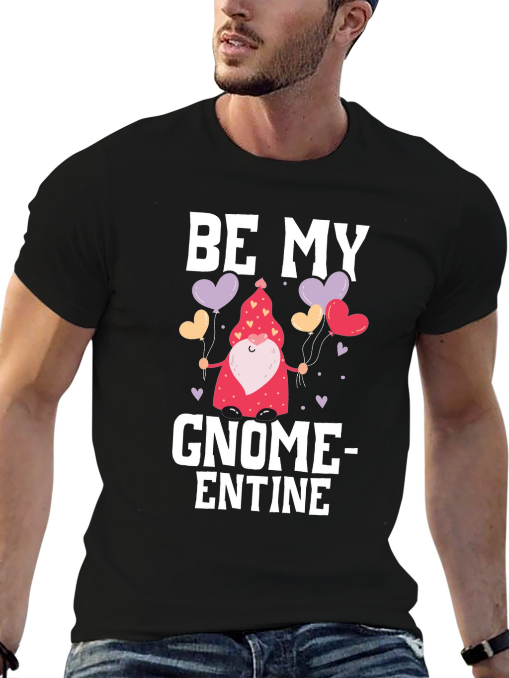 Be My Gnome-entine Valentines Day T-Shirt