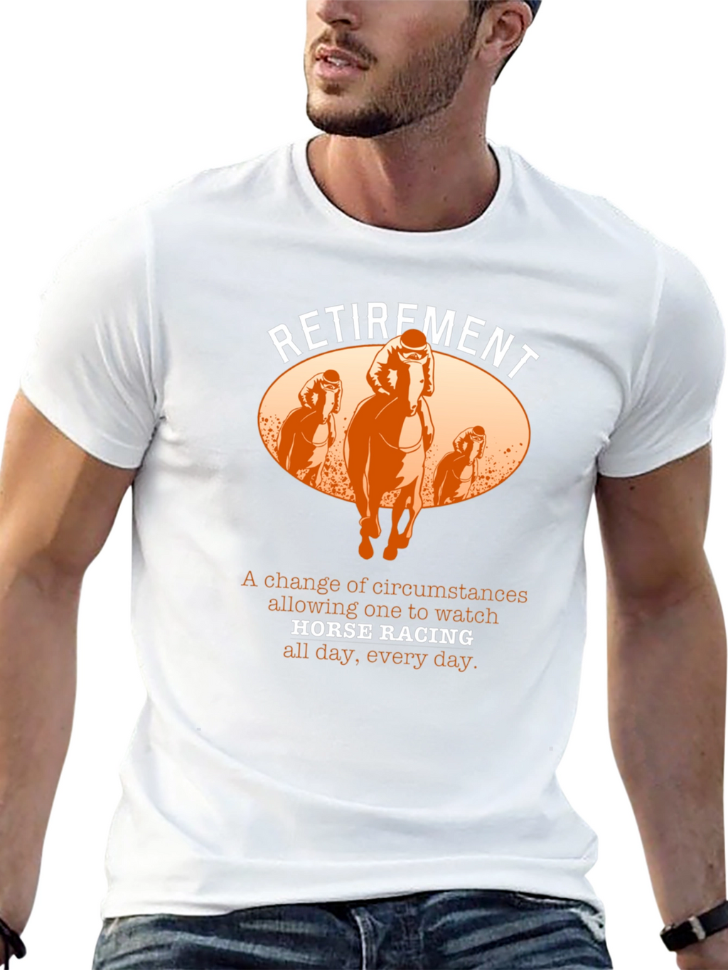 Retirement Horse Racing T-Shirt