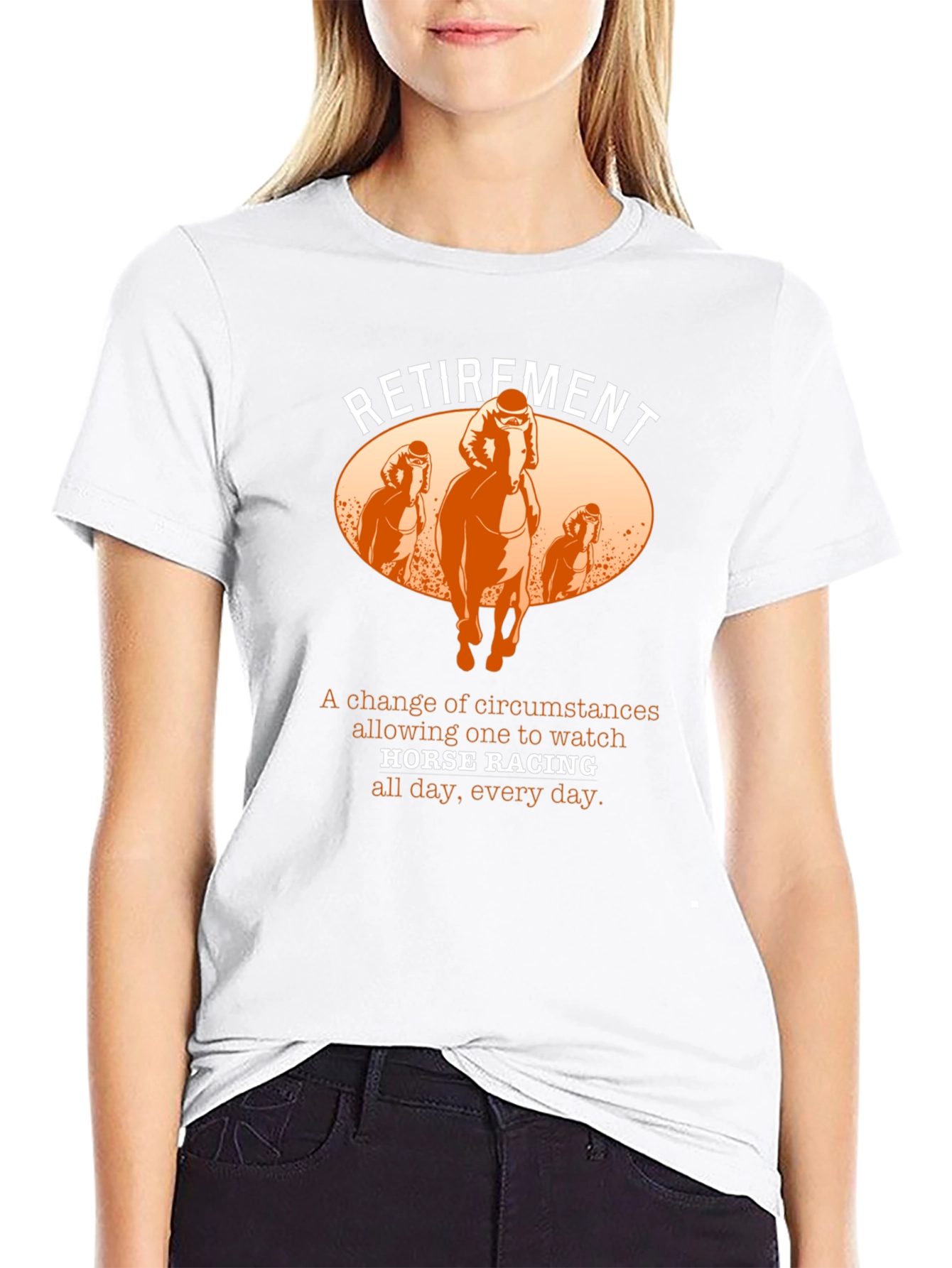 Retirement Horse Racing T-Shirt