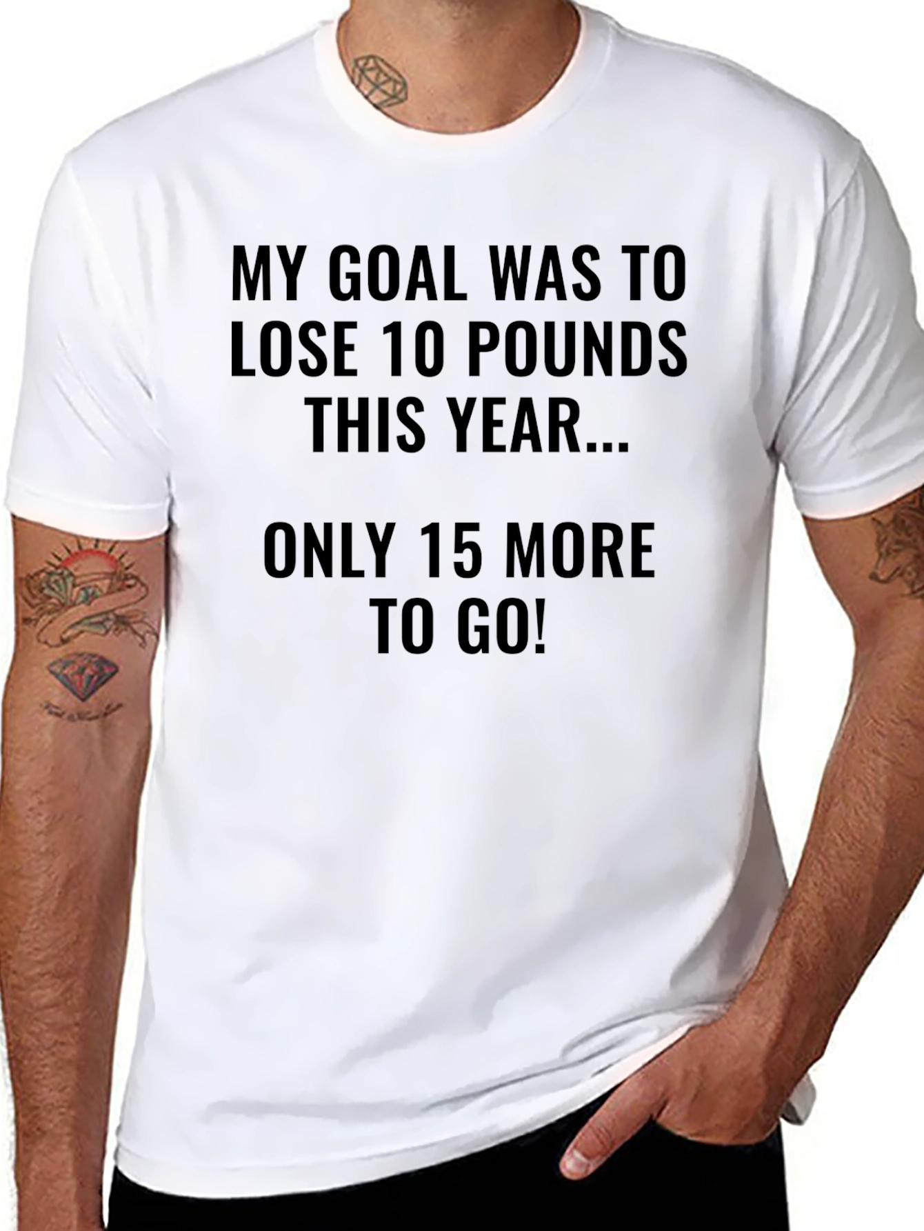 Funny Weight Loss Goal T-Shirt