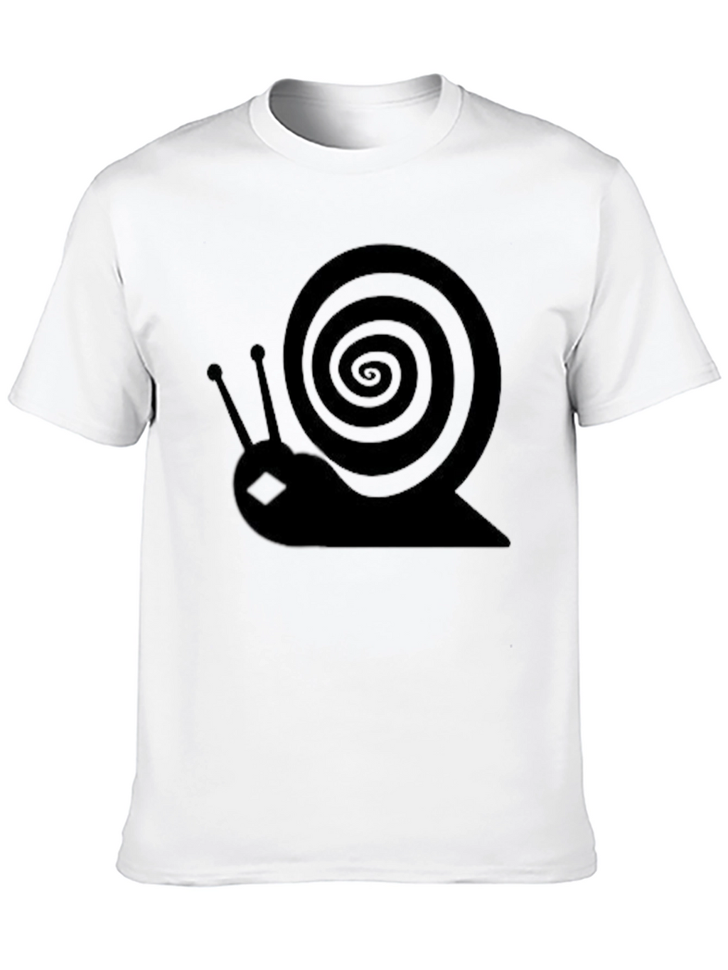 Hypnotic Snail Black Graphic Tee