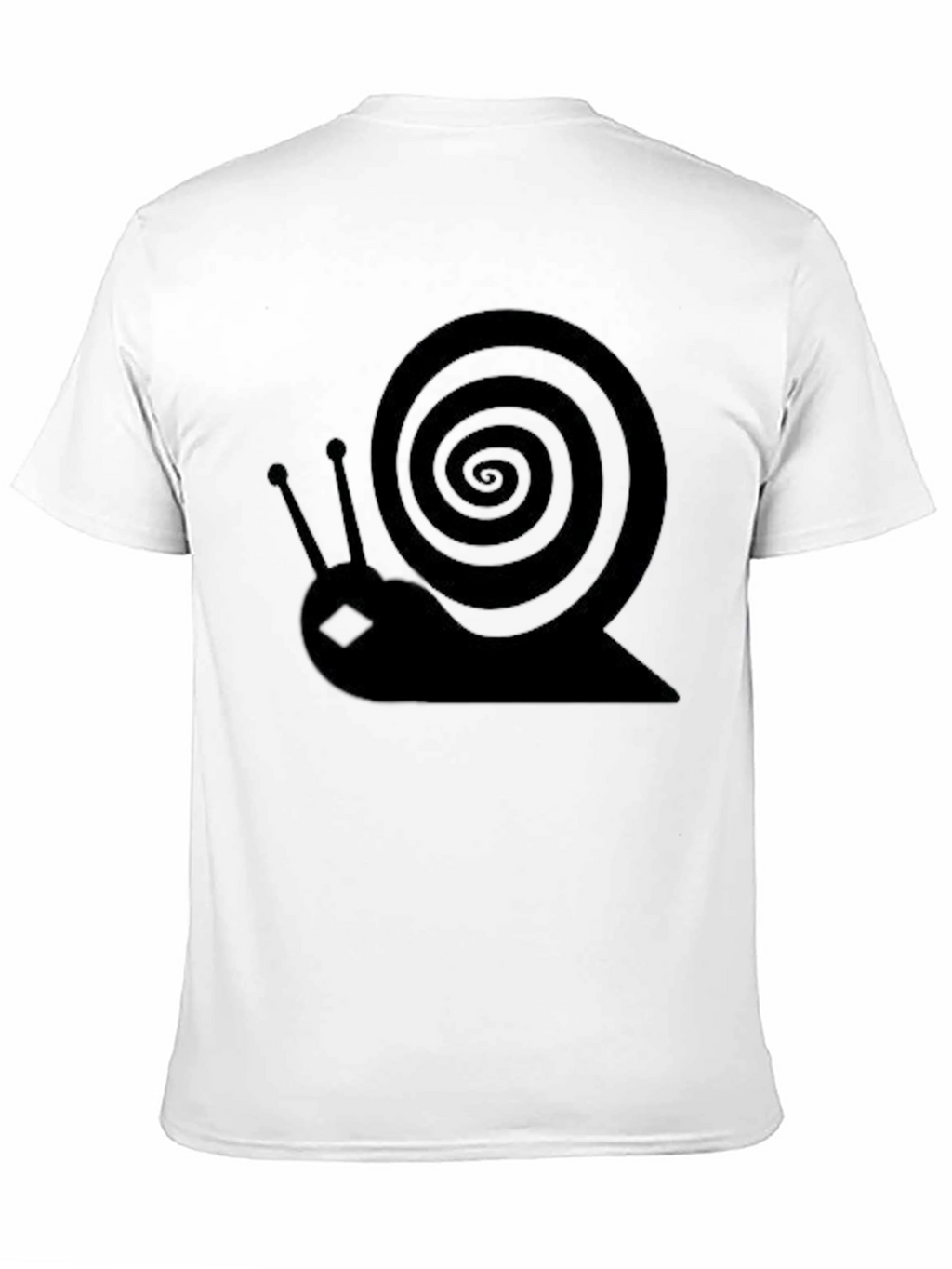 Hypnotic Snail Black Graphic Tee