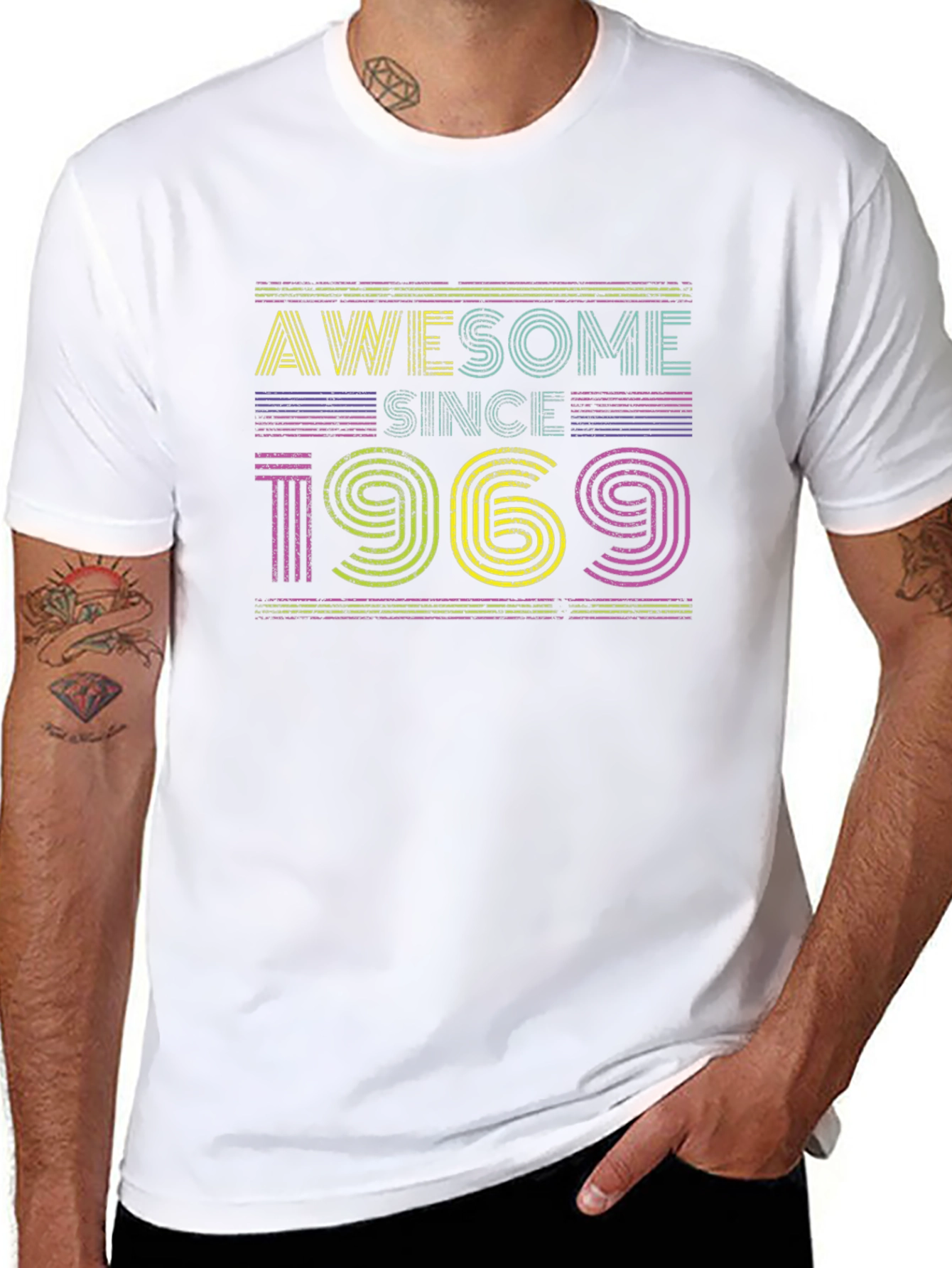 Awesome Since 1969 Graphic Tee