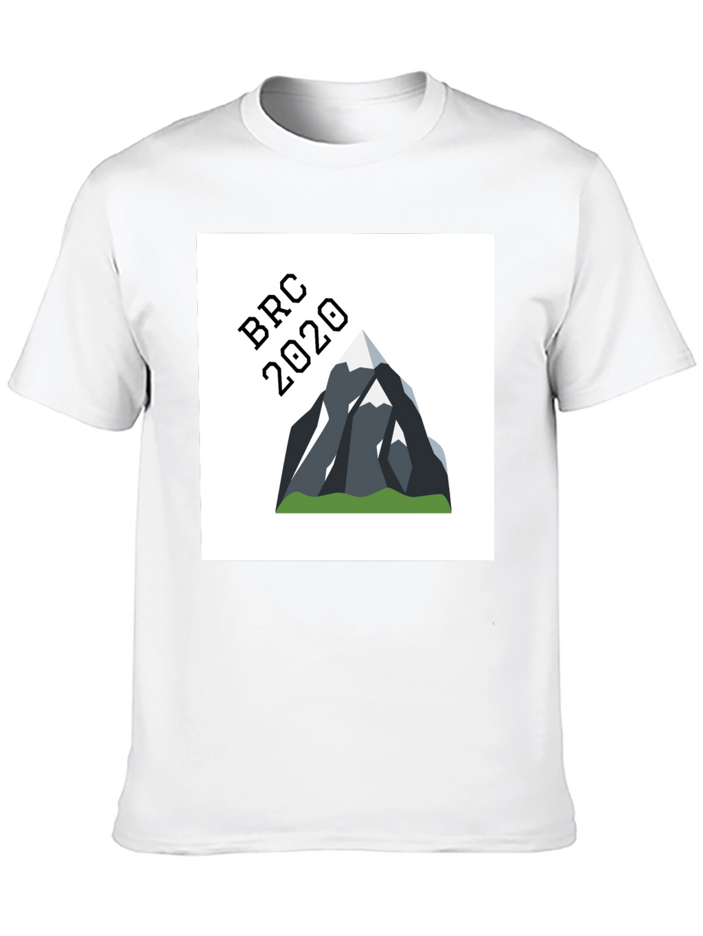 BRC 2020 Mountain Graphic Tee - Black Cotton Blend