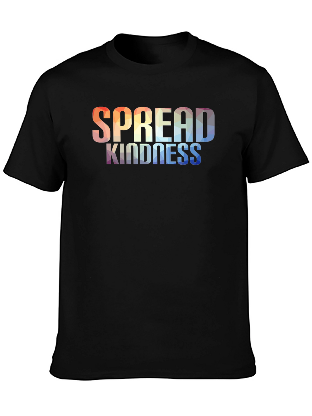 Spread Kindness Graphic Tee - Black Casual Shirt