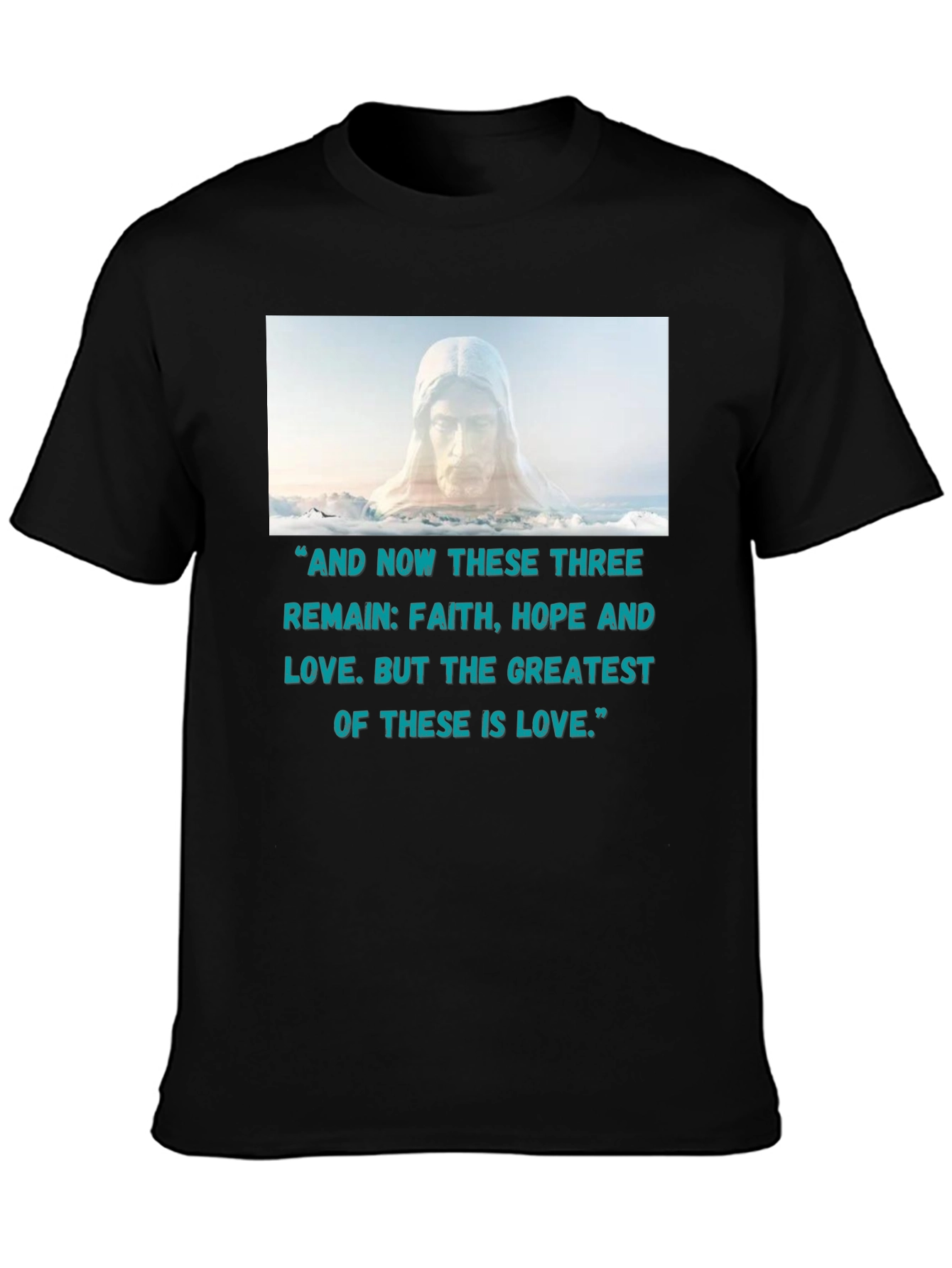 Faith Hope Love Graphic T-Shirt