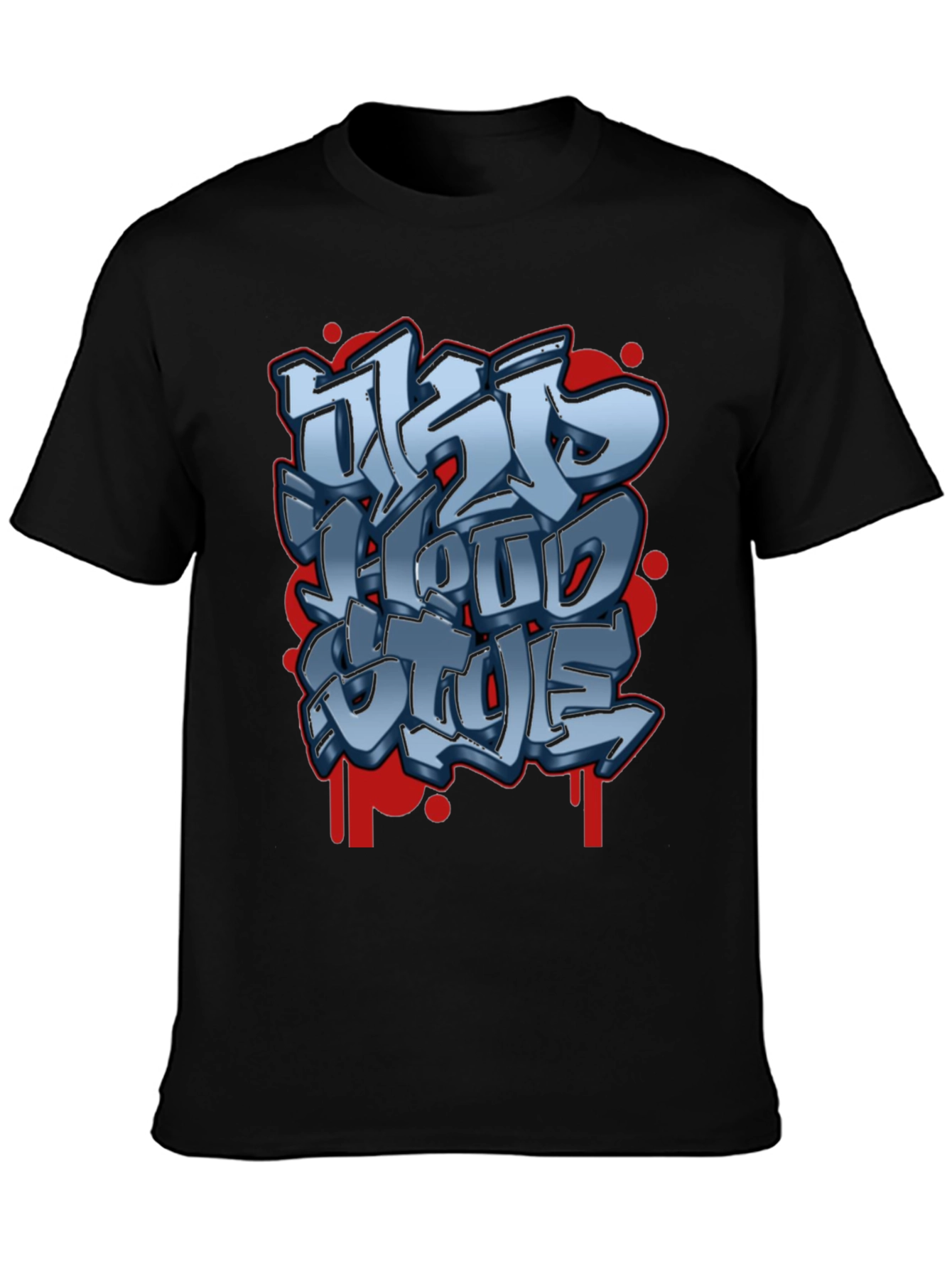 Urban Style Graphic Tee - Street Art Design