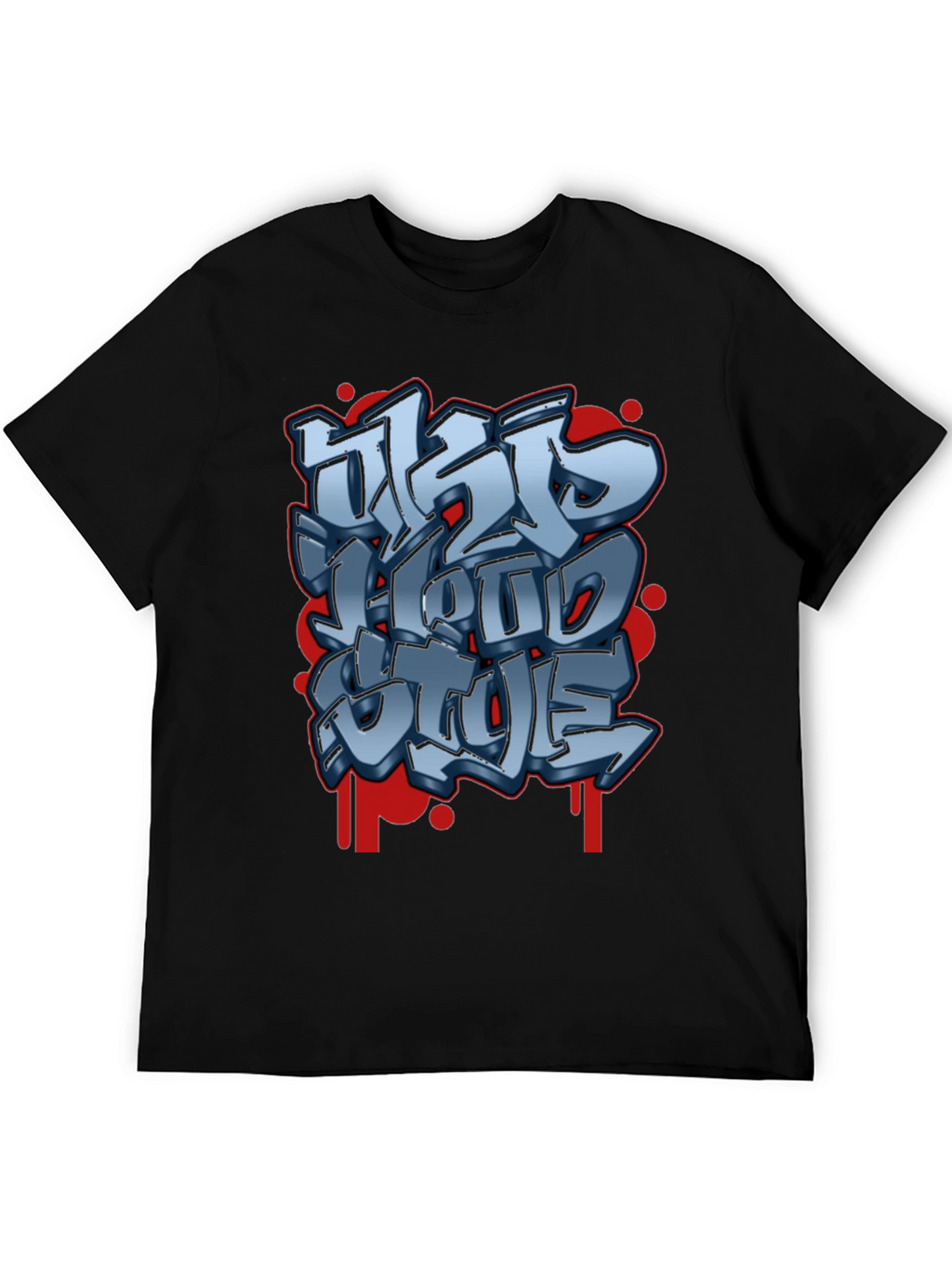 Urban Style Graphic Tee - Street Art Design