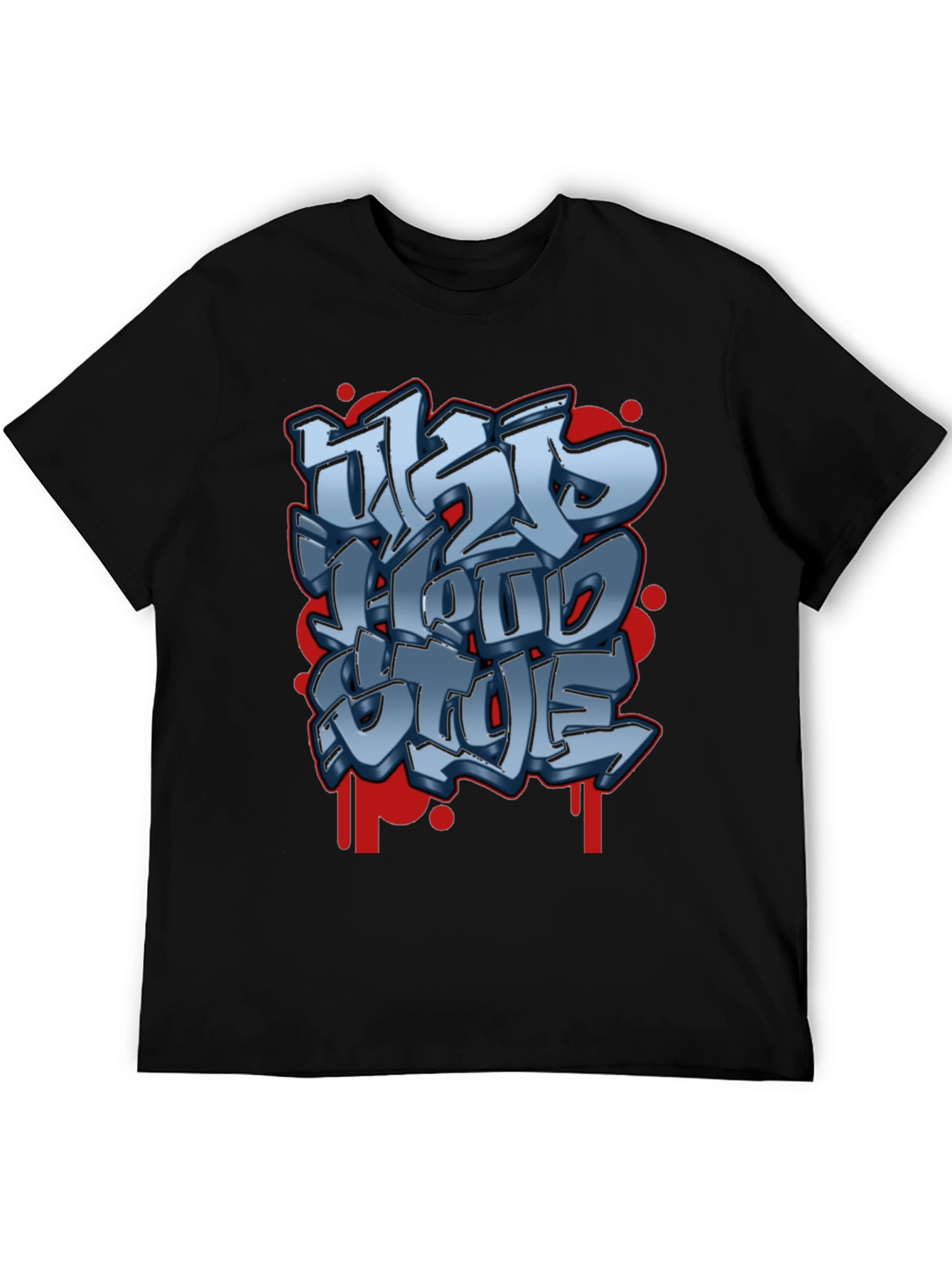 Urban Style Graphic Tee - Street Art Design