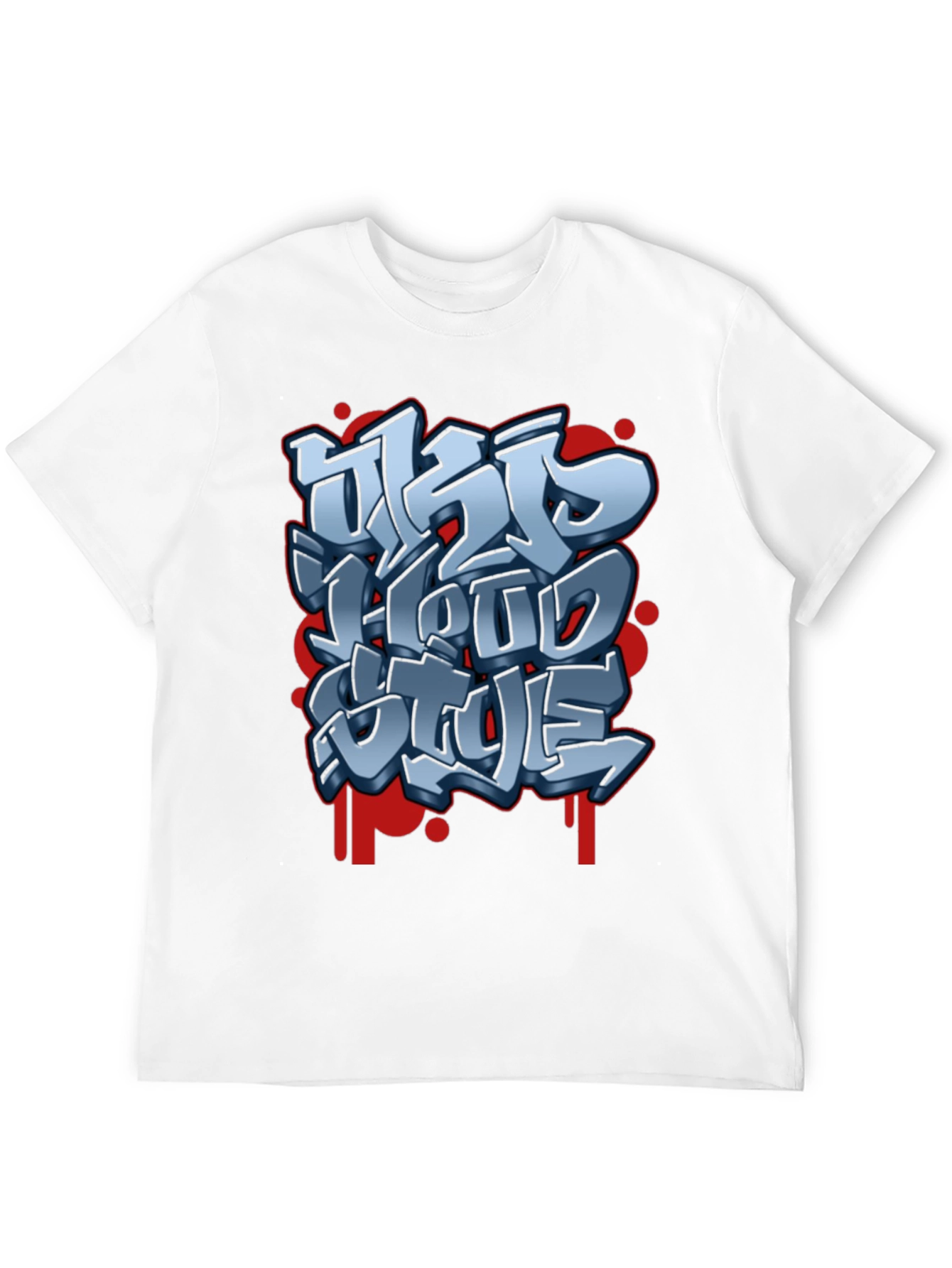 Urban Style Graphic Tee - Street Art Design