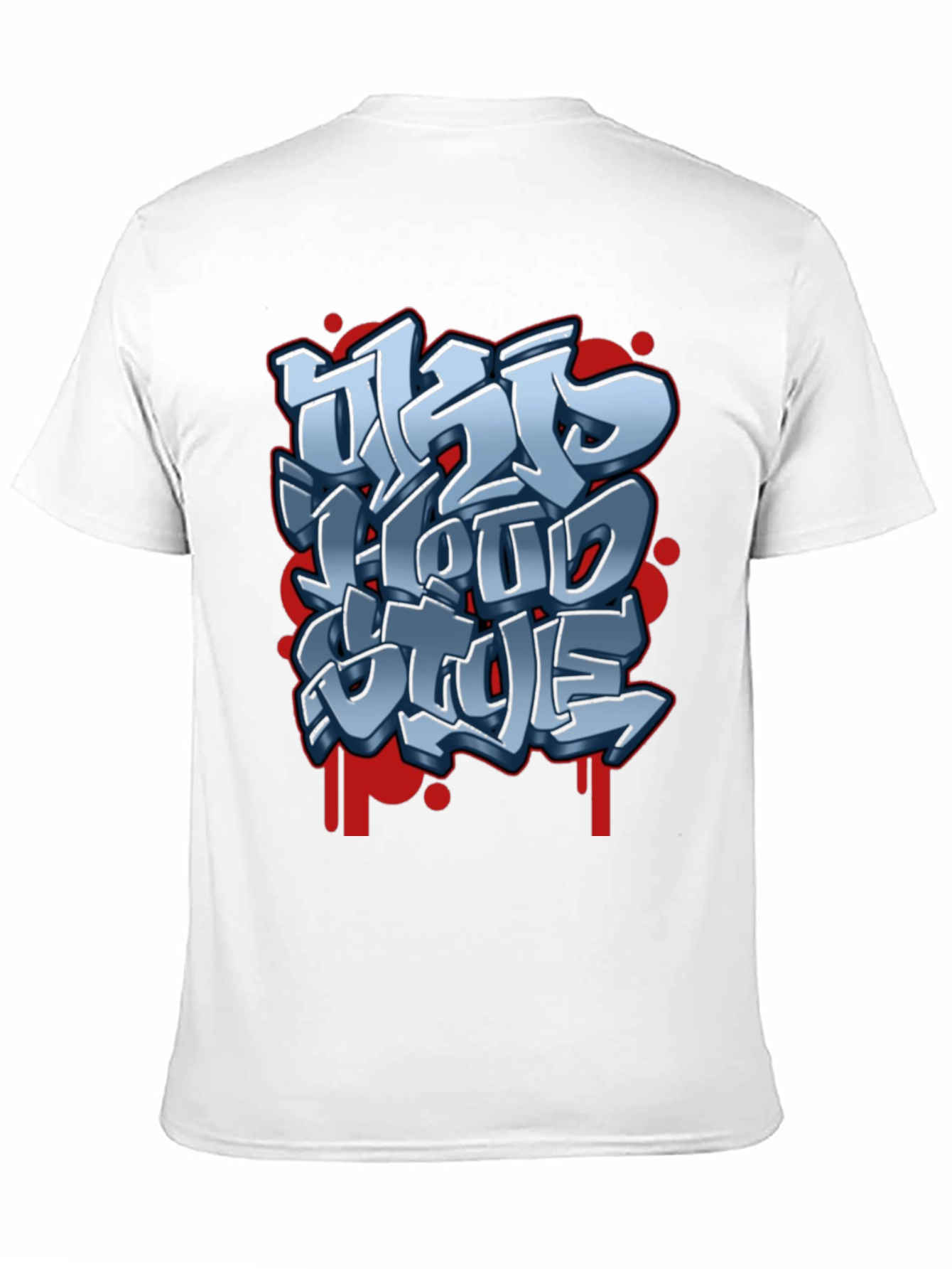 Urban Style Graphic Tee - Street Art Design