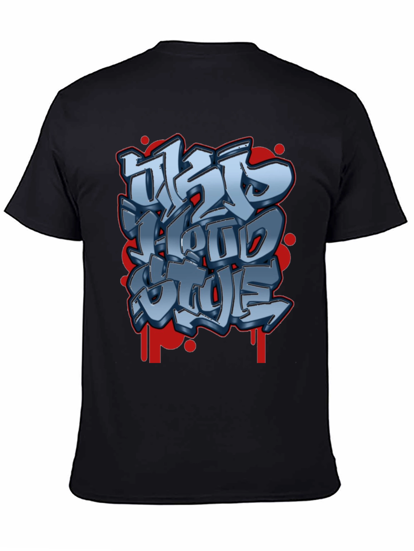 Urban Style Graphic Tee - Street Art Design