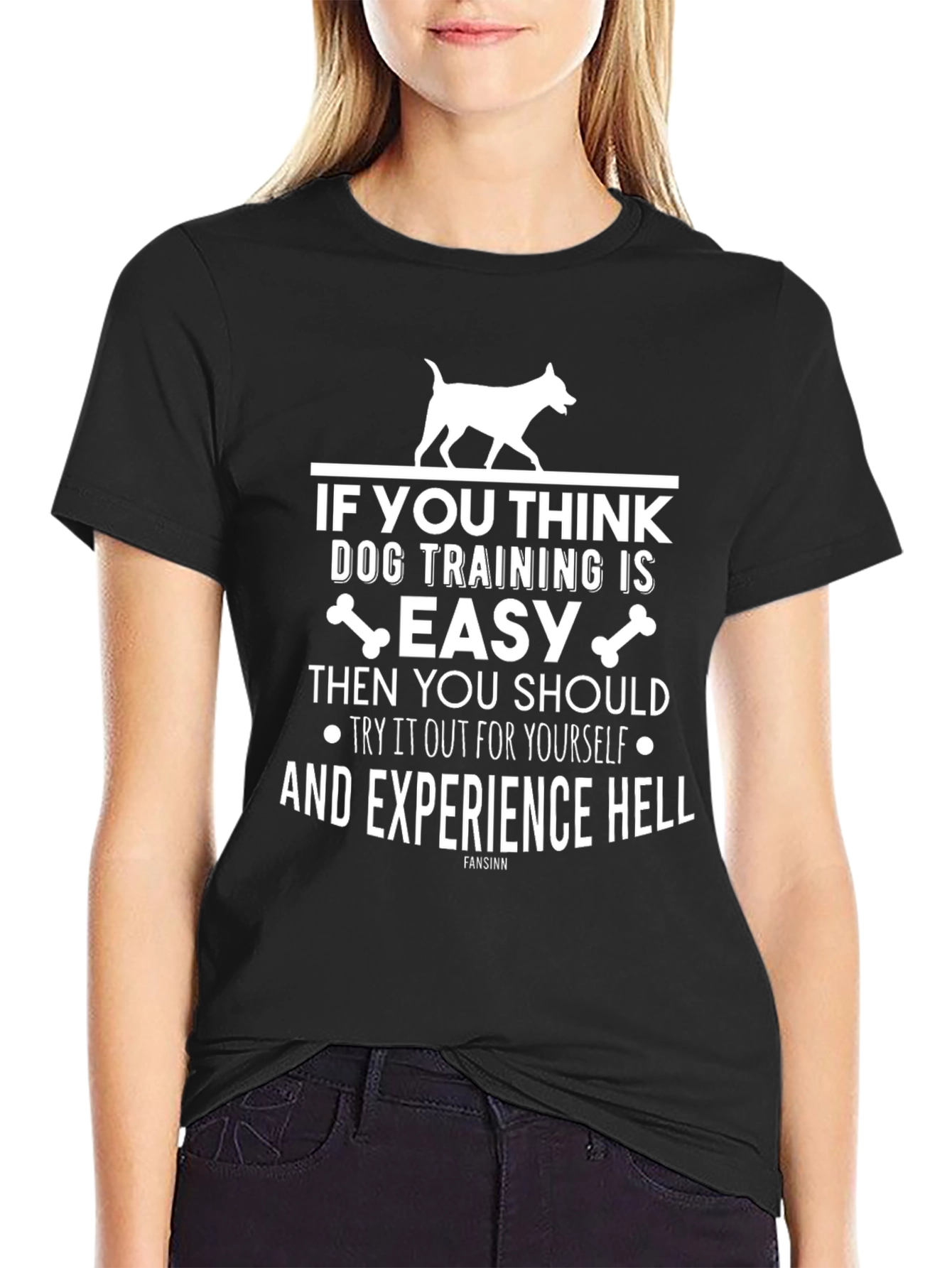 Dog Training Hell Graphic Tee - Funny Dog Lover Shirt