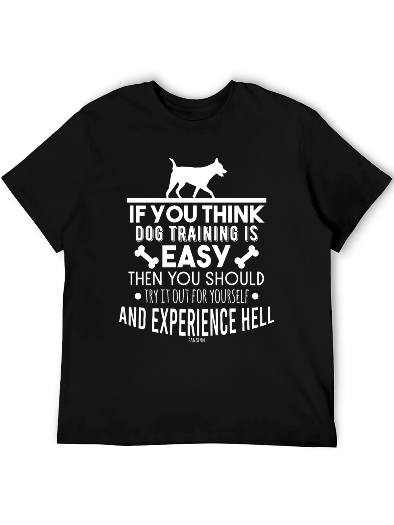 Dog Training Hell Graphic Tee - Funny Dog Lover Shirt