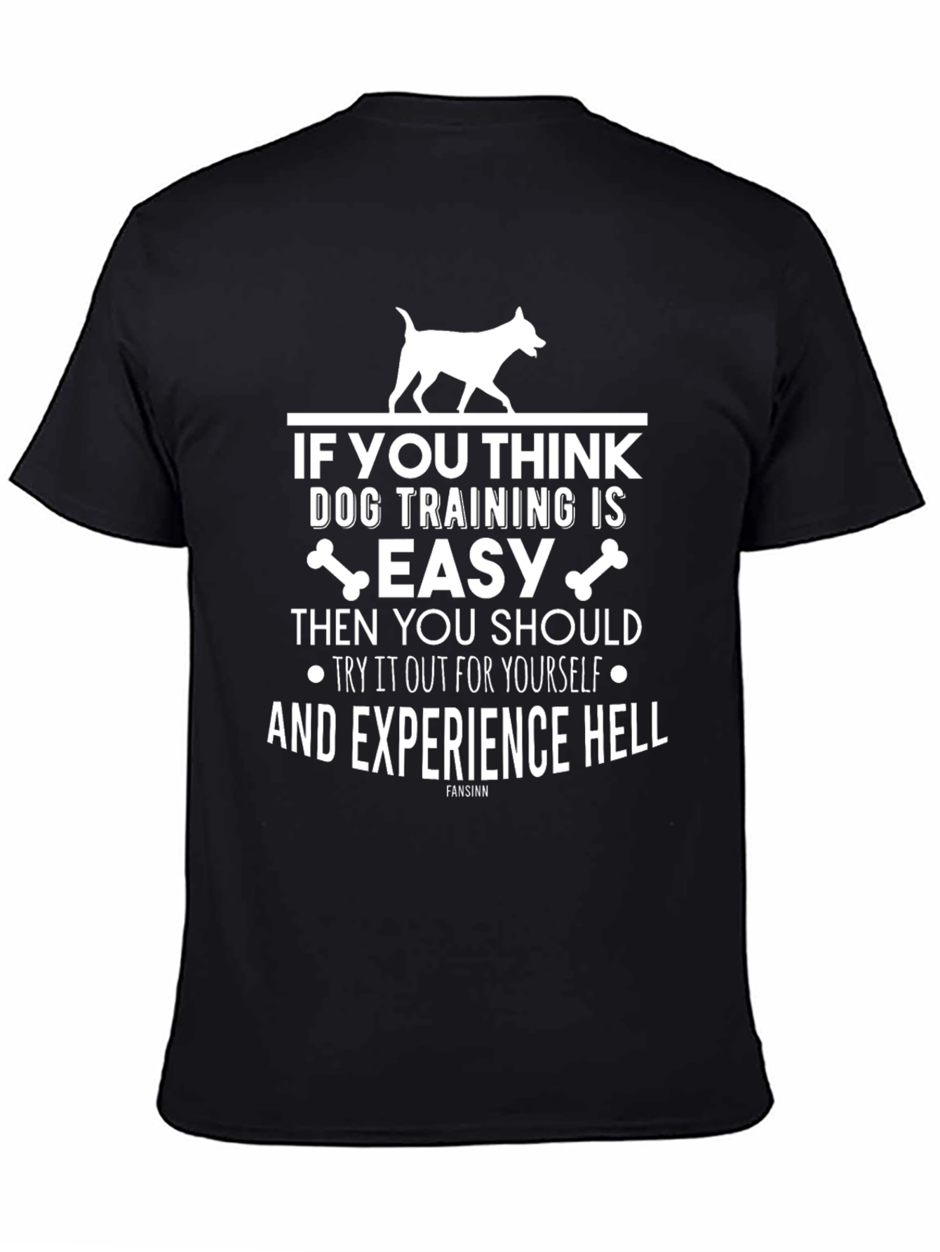 Dog Training Hell Graphic Tee - Funny Dog Lover Shirt