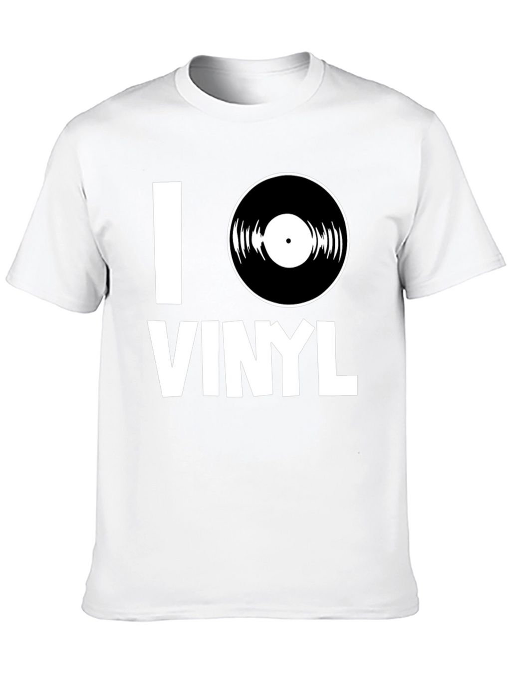 I Love Vinyl T-Shirt - Music Lover Tee