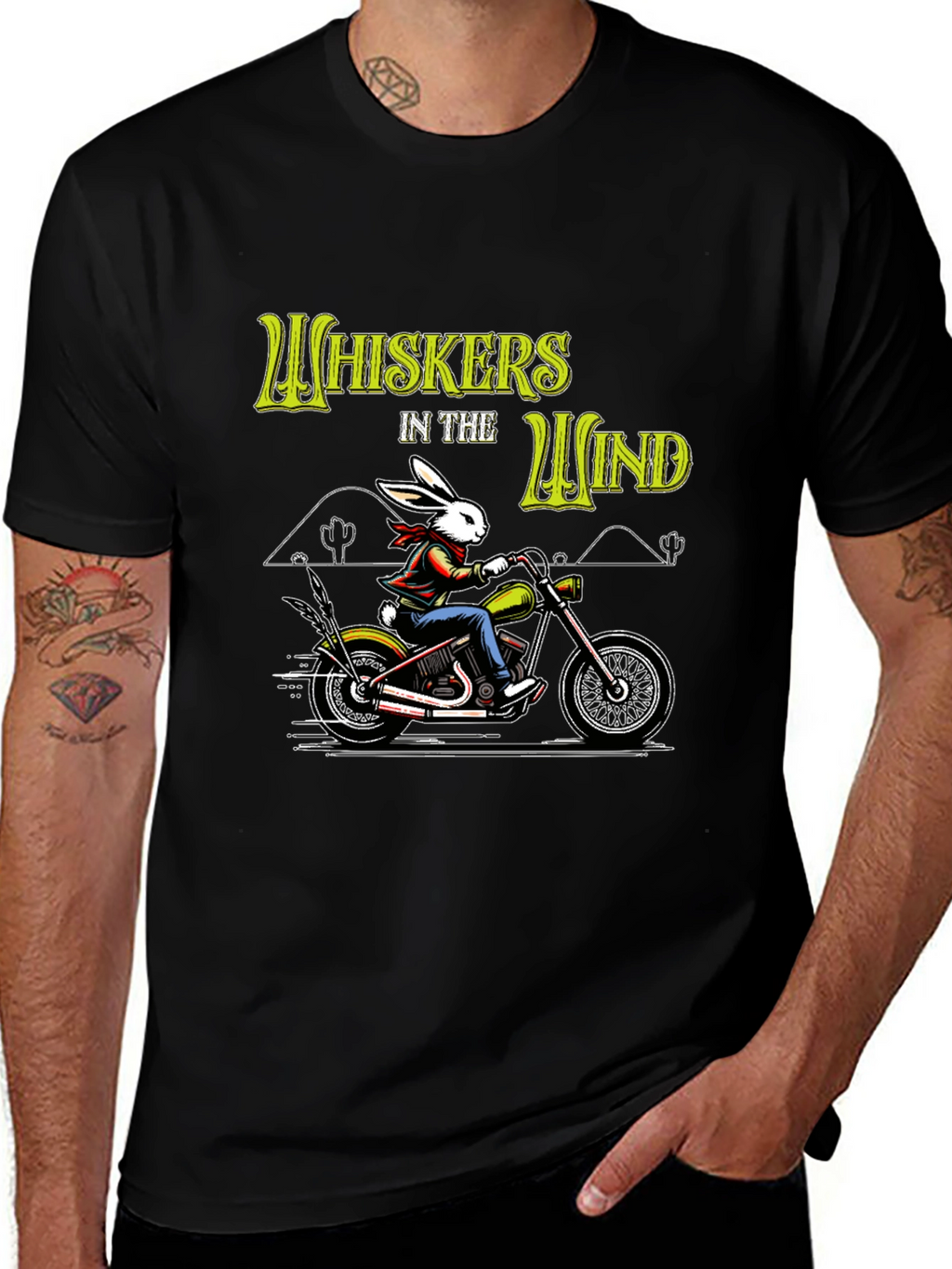 Whiskers in the Wind T-Shirt