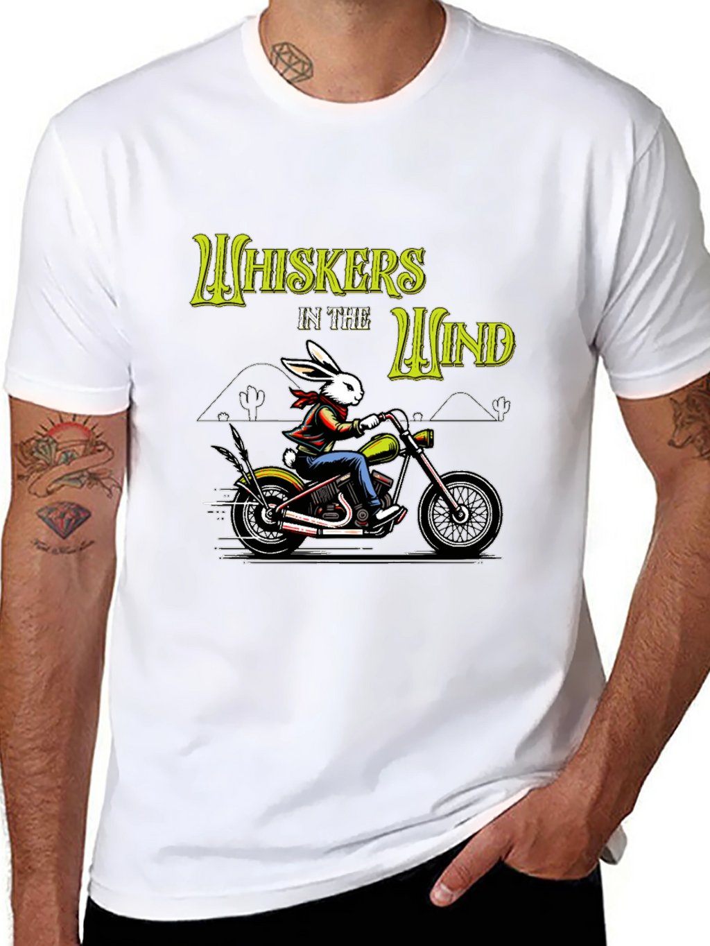 Whiskers in the Wind T-Shirt