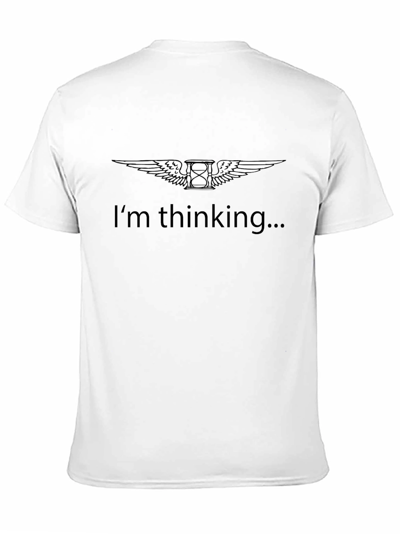Im Thinking T-Shirt - Sand Timer Design