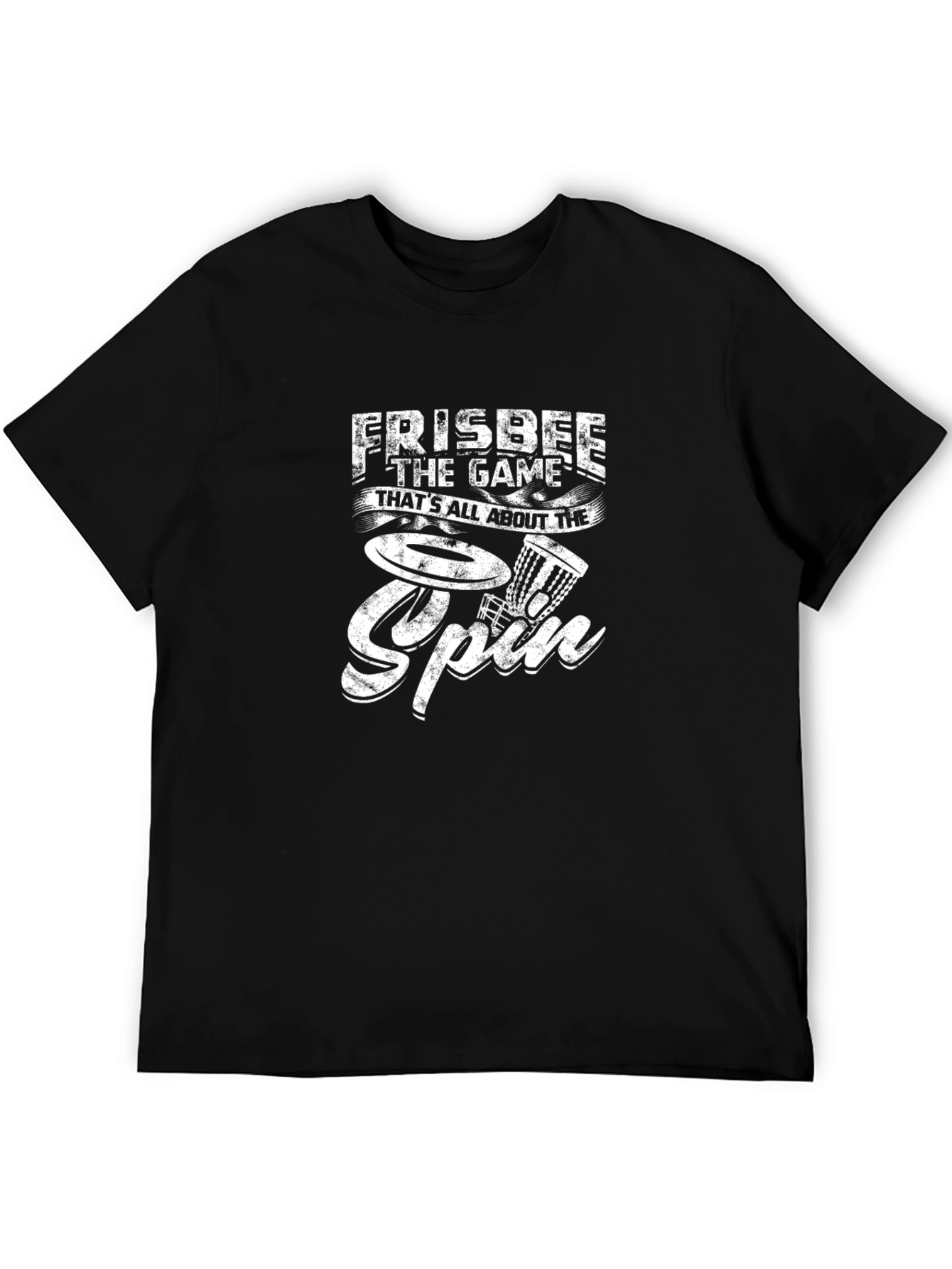 Frisbee The Game T-Shirt Disc Golf Spin Tee