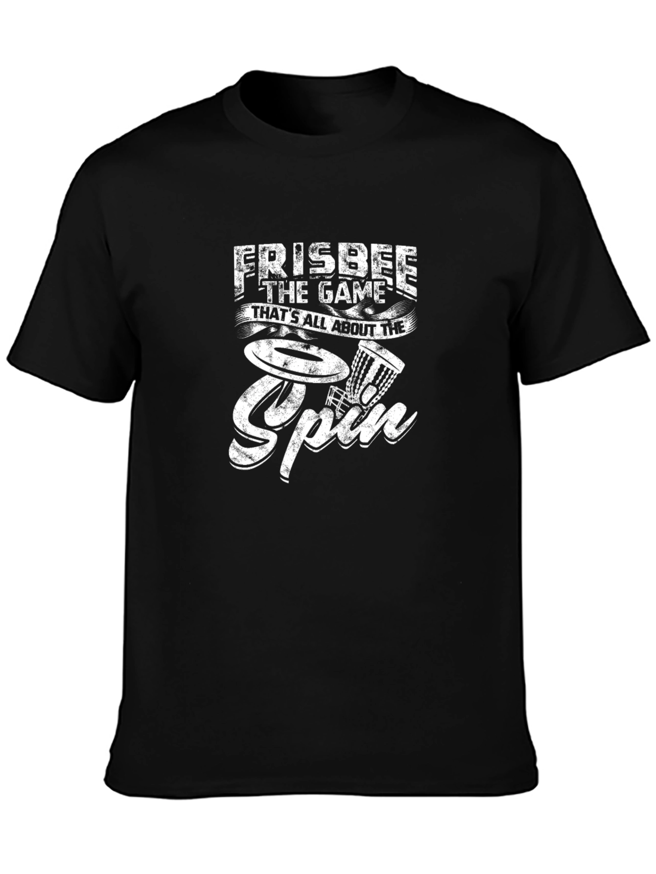 Frisbee The Game T-Shirt Disc Golf Spin Tee