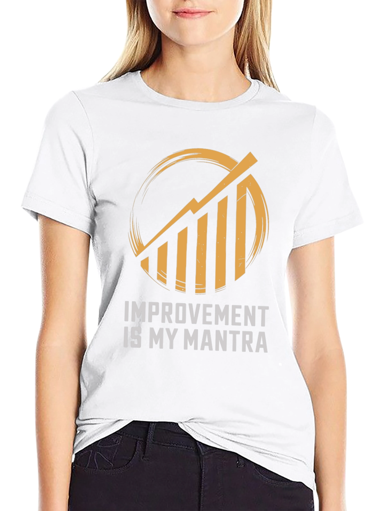 Improvement Is My Mantra Graphic Tee