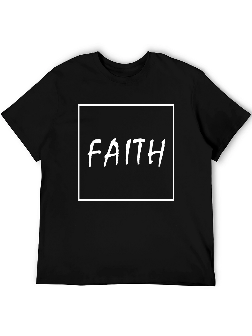 Faith Graphic T-Shirt - Classic Crew Neck Tee