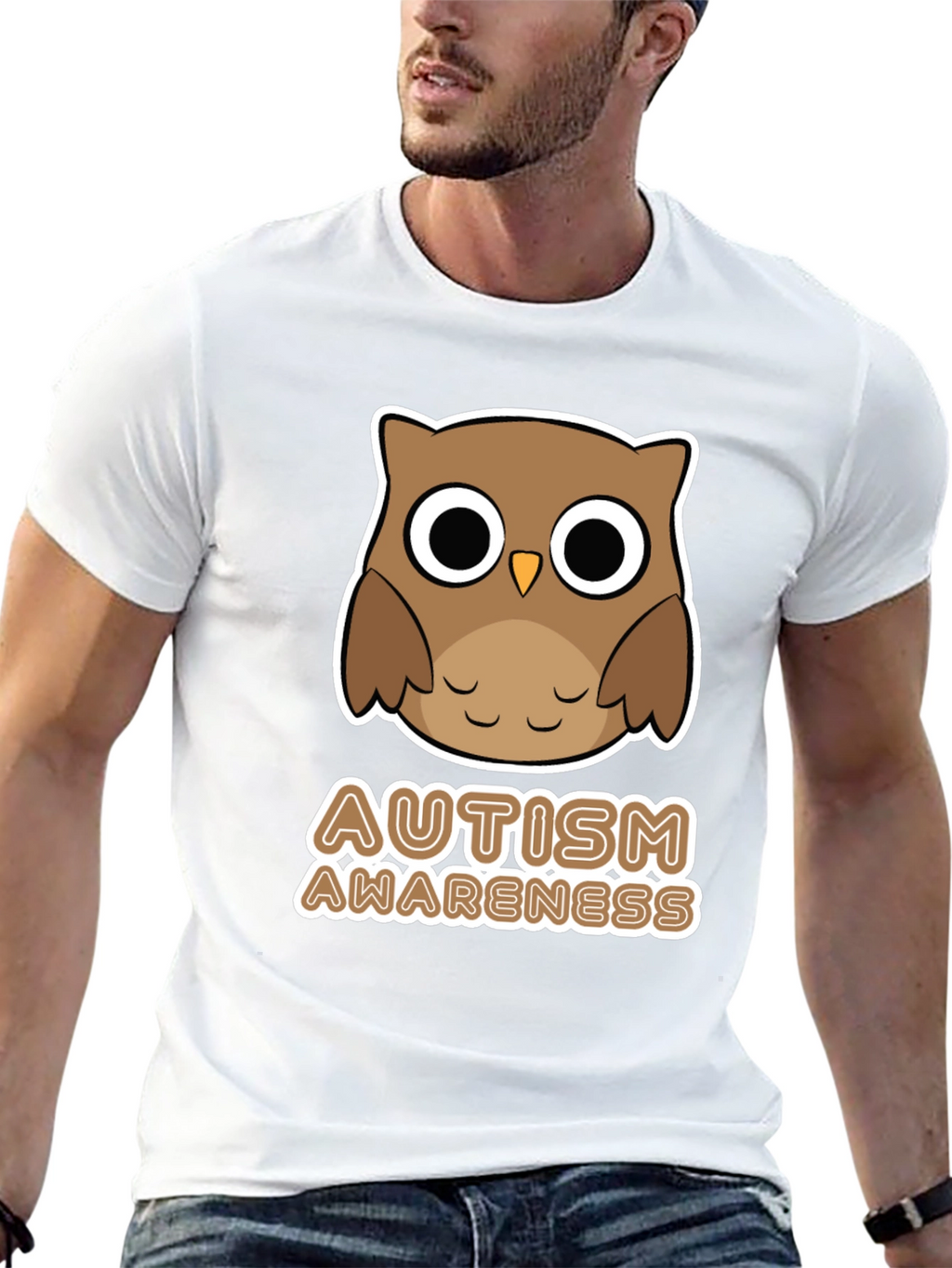 Autism Awareness Owl T-Shirt